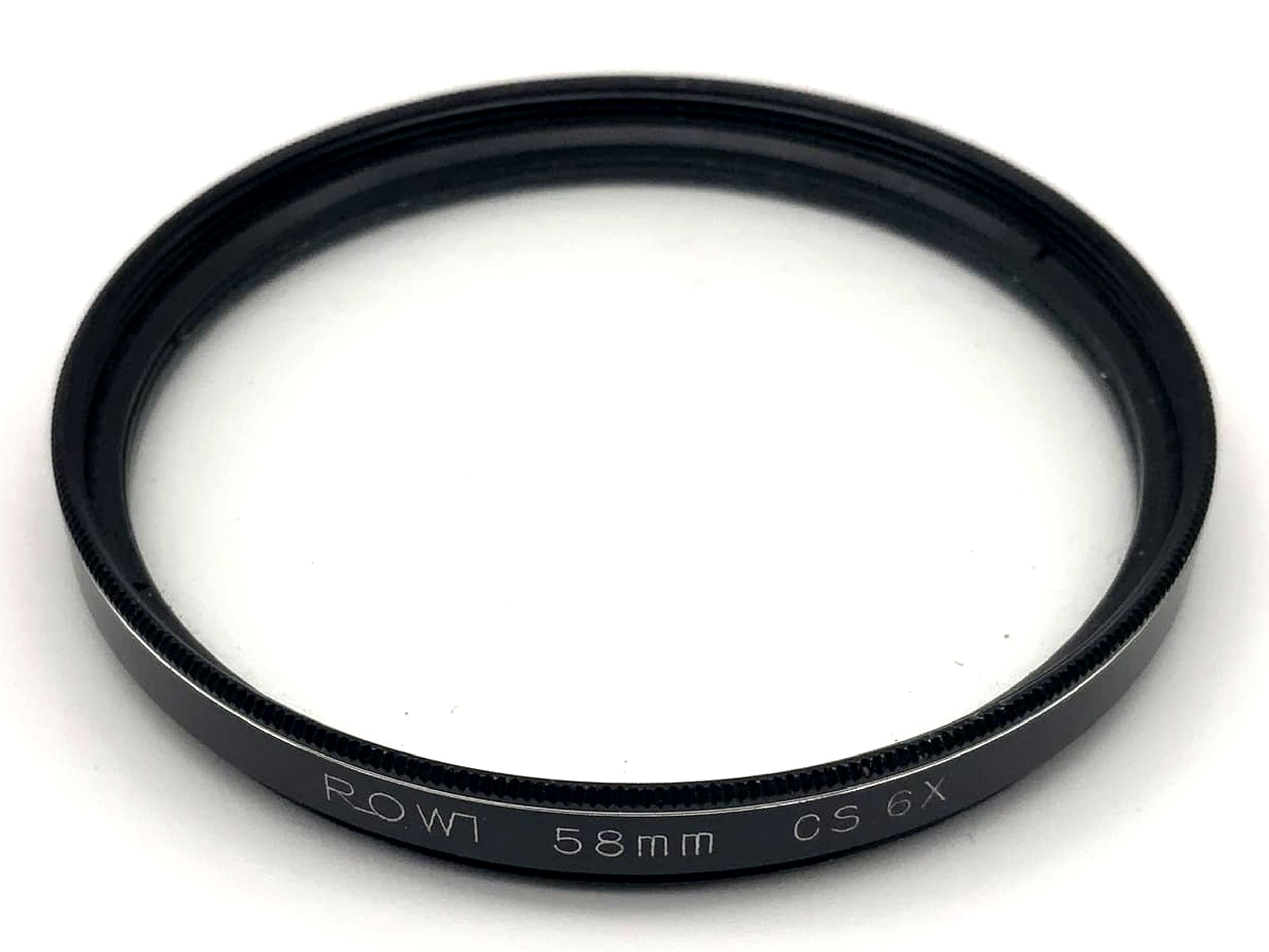 Filtre Rowi Cross 58 mm CS 6x Filtre circulaire Cross Filetage