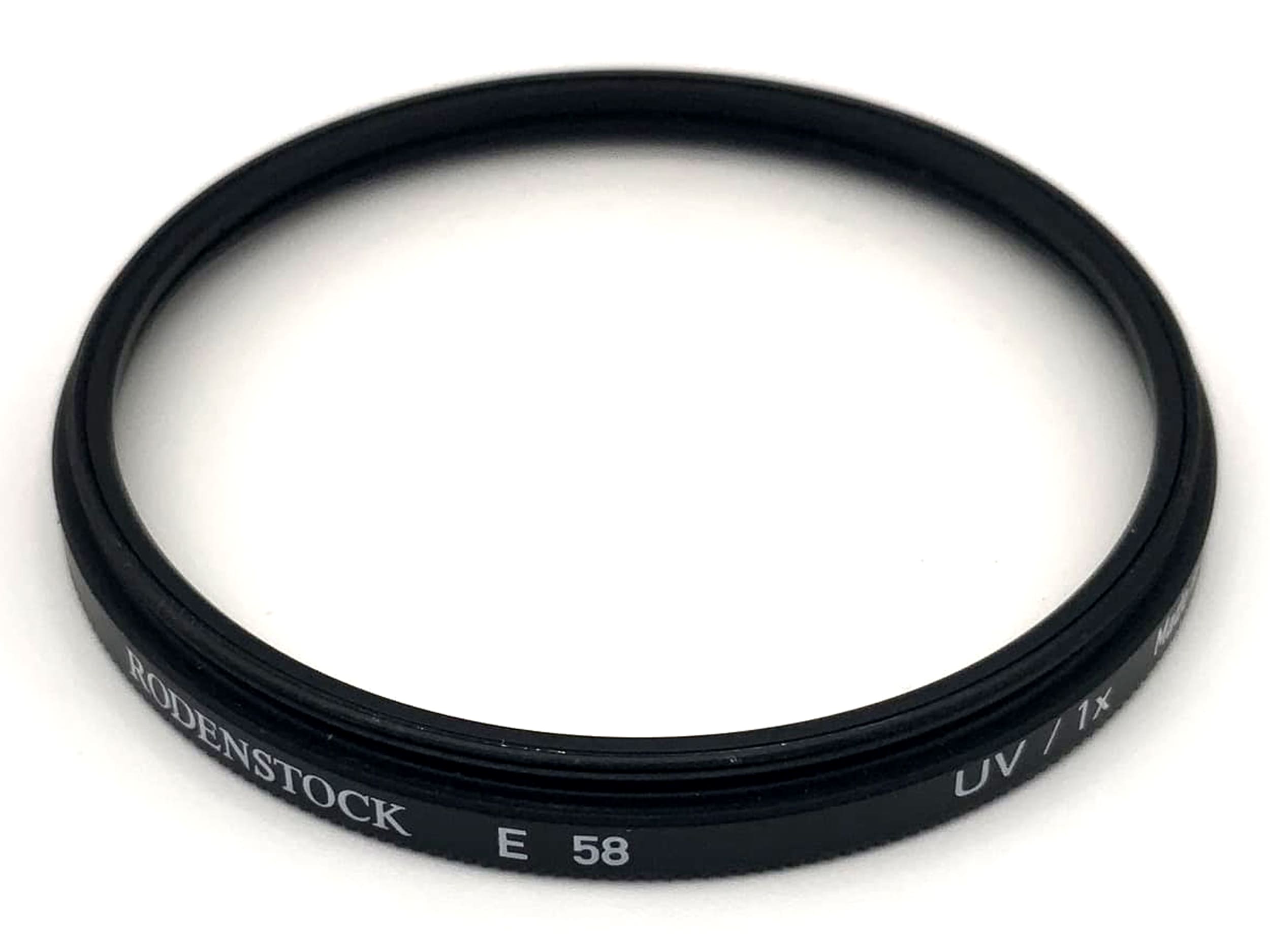 Filtre UV Rodenstock 58 mm, filetage E58 UV/1x pour filtre circulaire