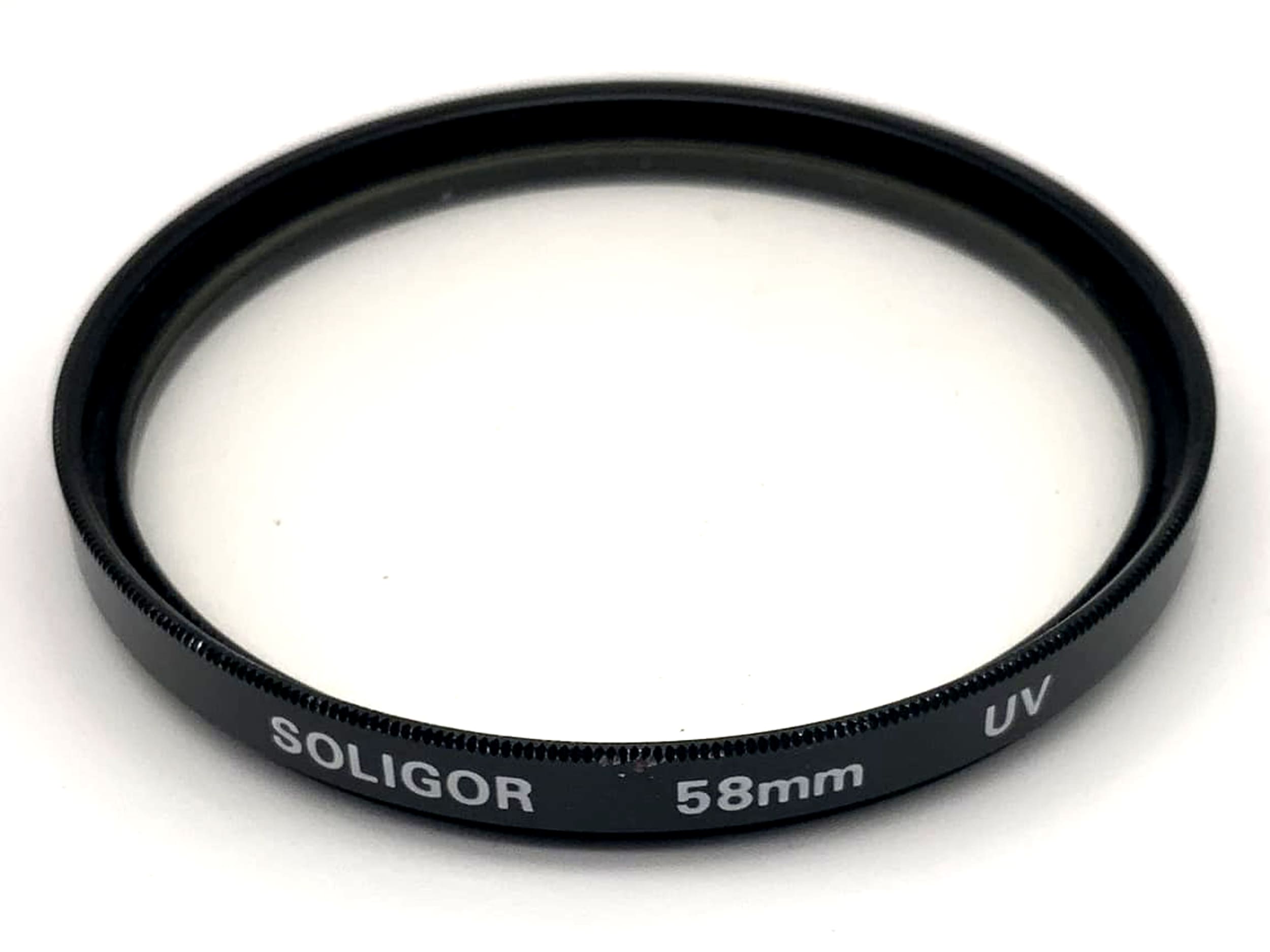 Filtre UV Soligor, filetage circulaire de 58 mm