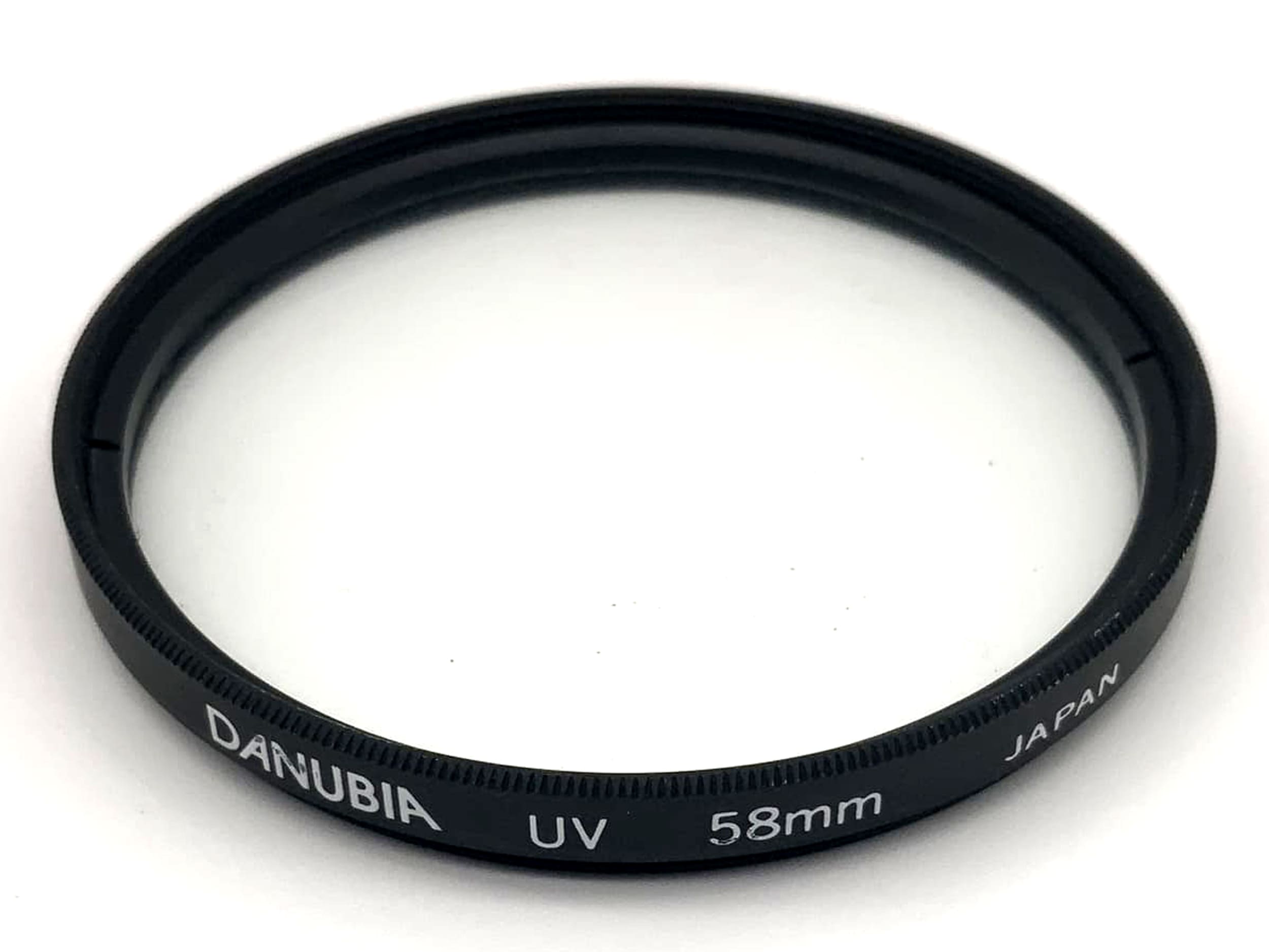 Filtre UV Danubia, filetage circulaire de 58 mm