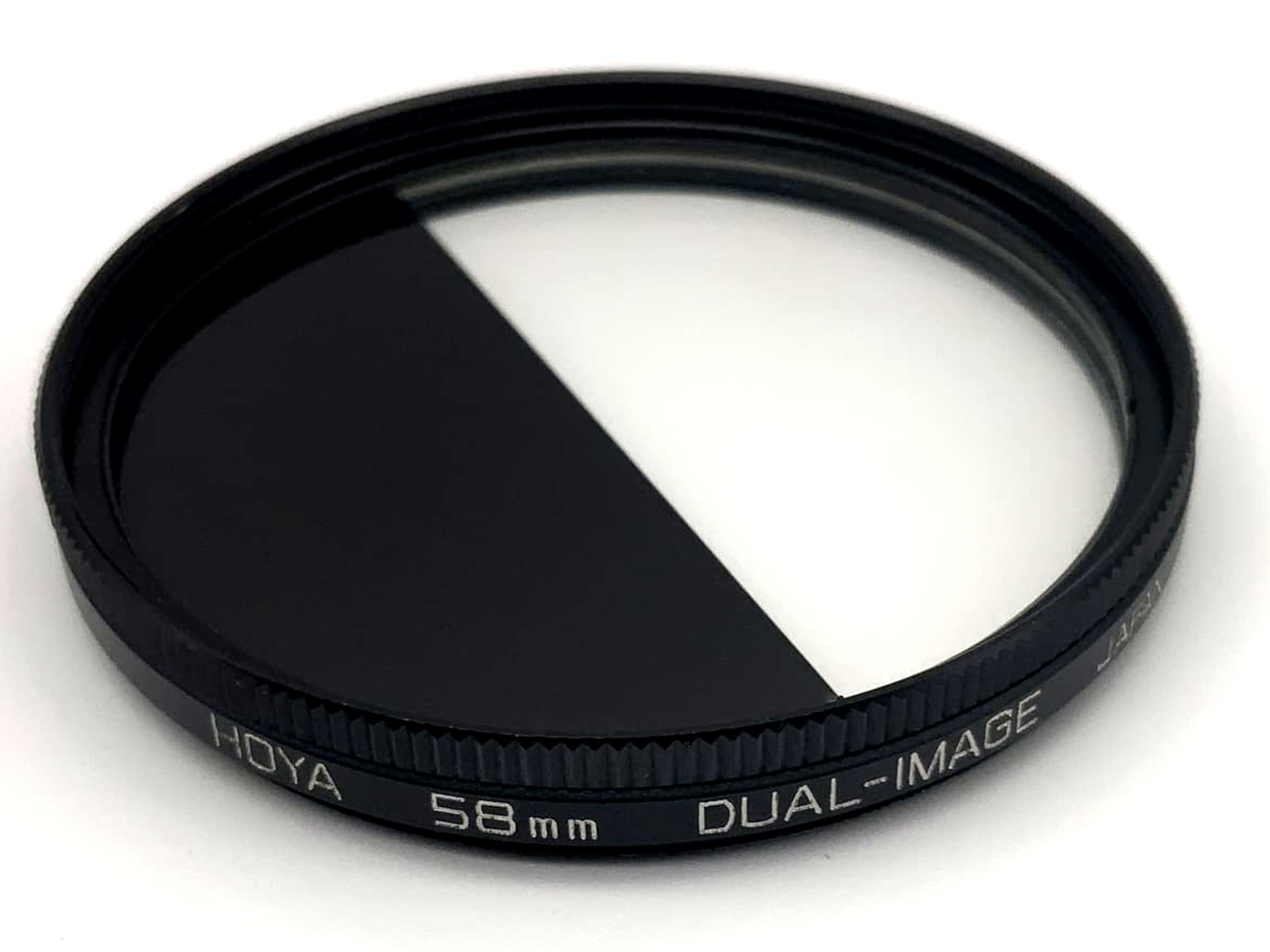 Filetage pour filtre circulaire Hoya Dual-Image 58 mm