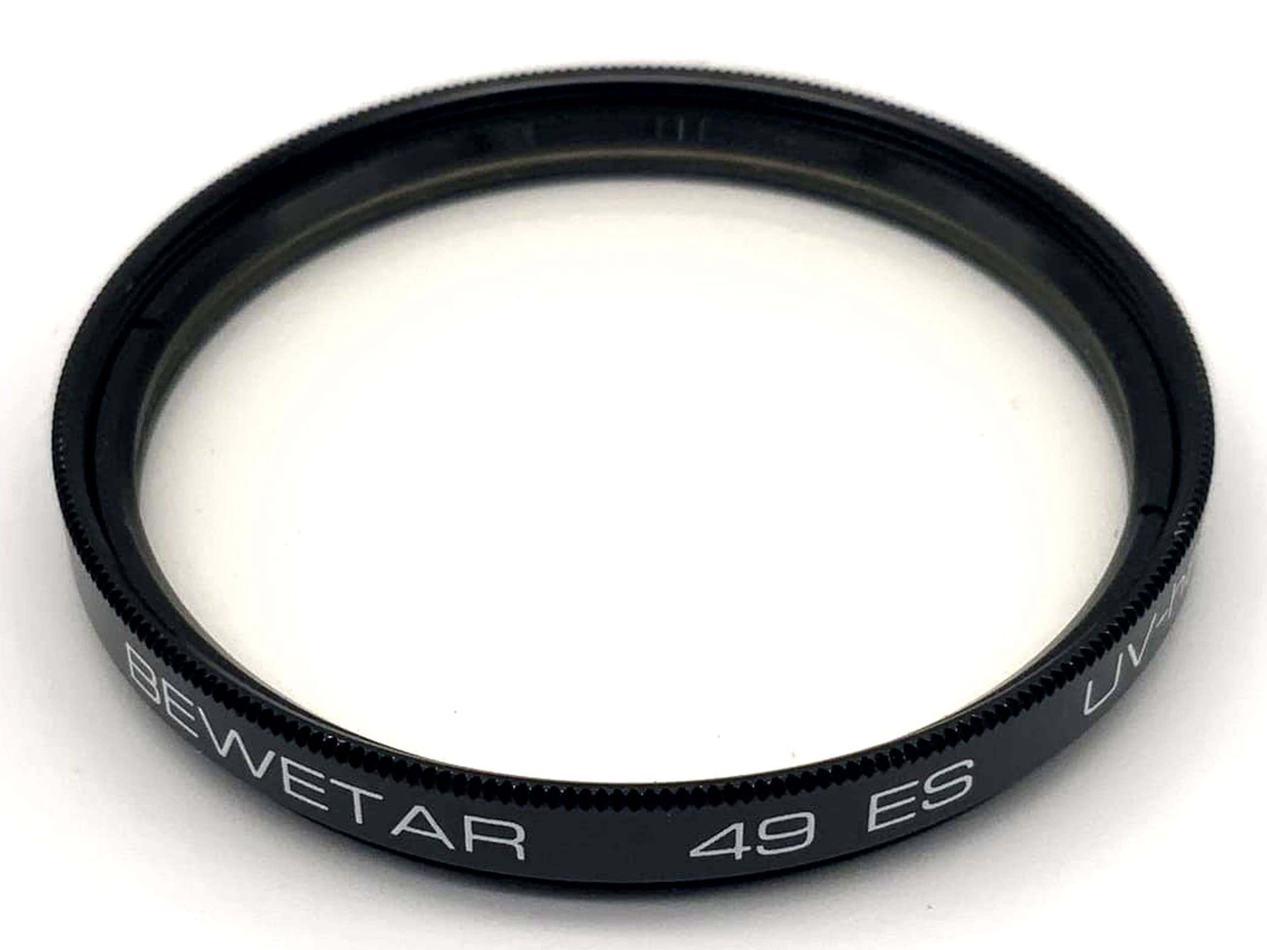 Filtre UV Bewetar 49 mm, filtre 49ES UV-Haze, filetage circulaire.