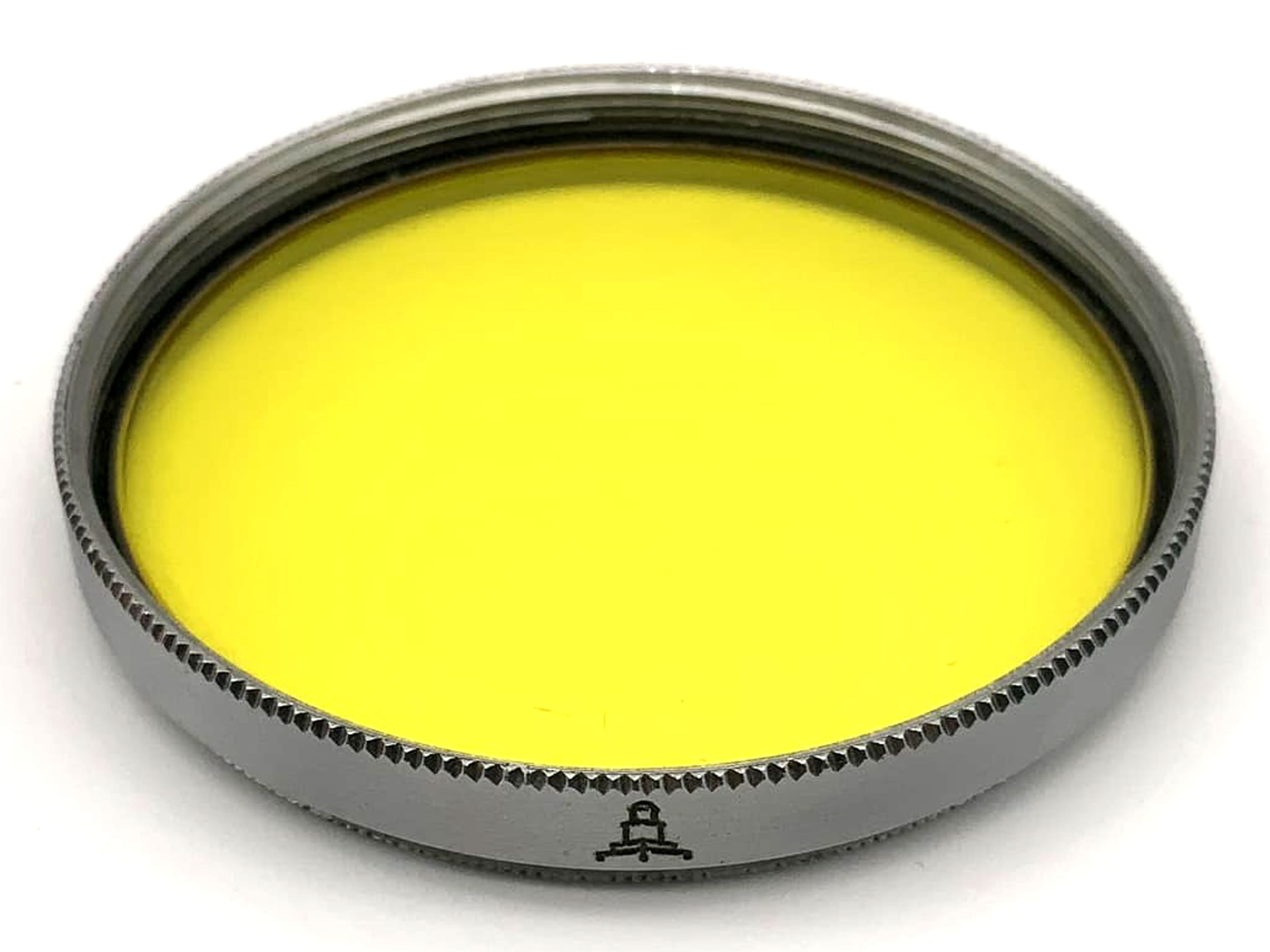 Filtre de couleur circulaire Pentacon 49 mm jaune G2