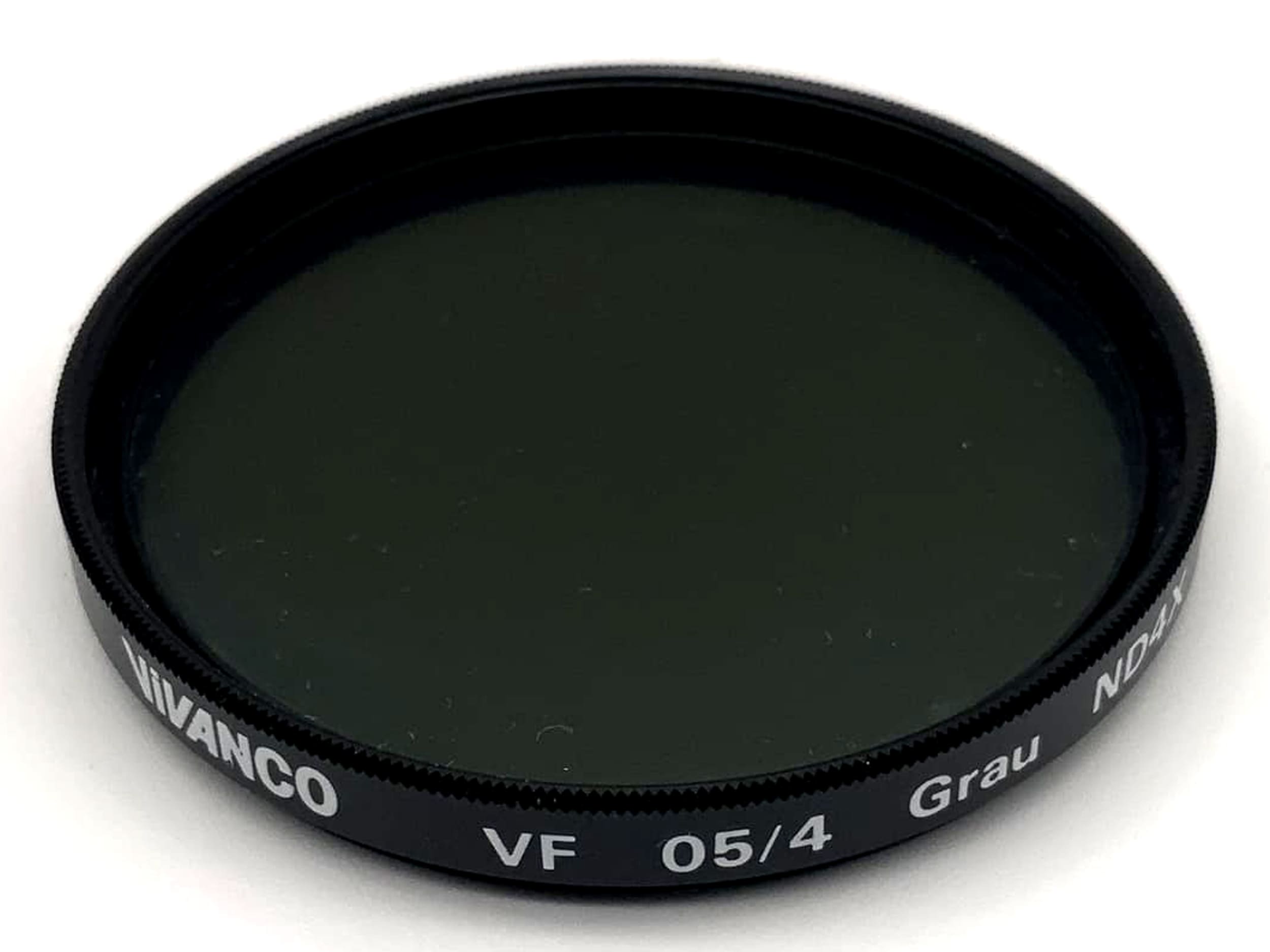 Filtre gris Vivanco 49 mm, VF 05/4 ND4X, filetage circulaire