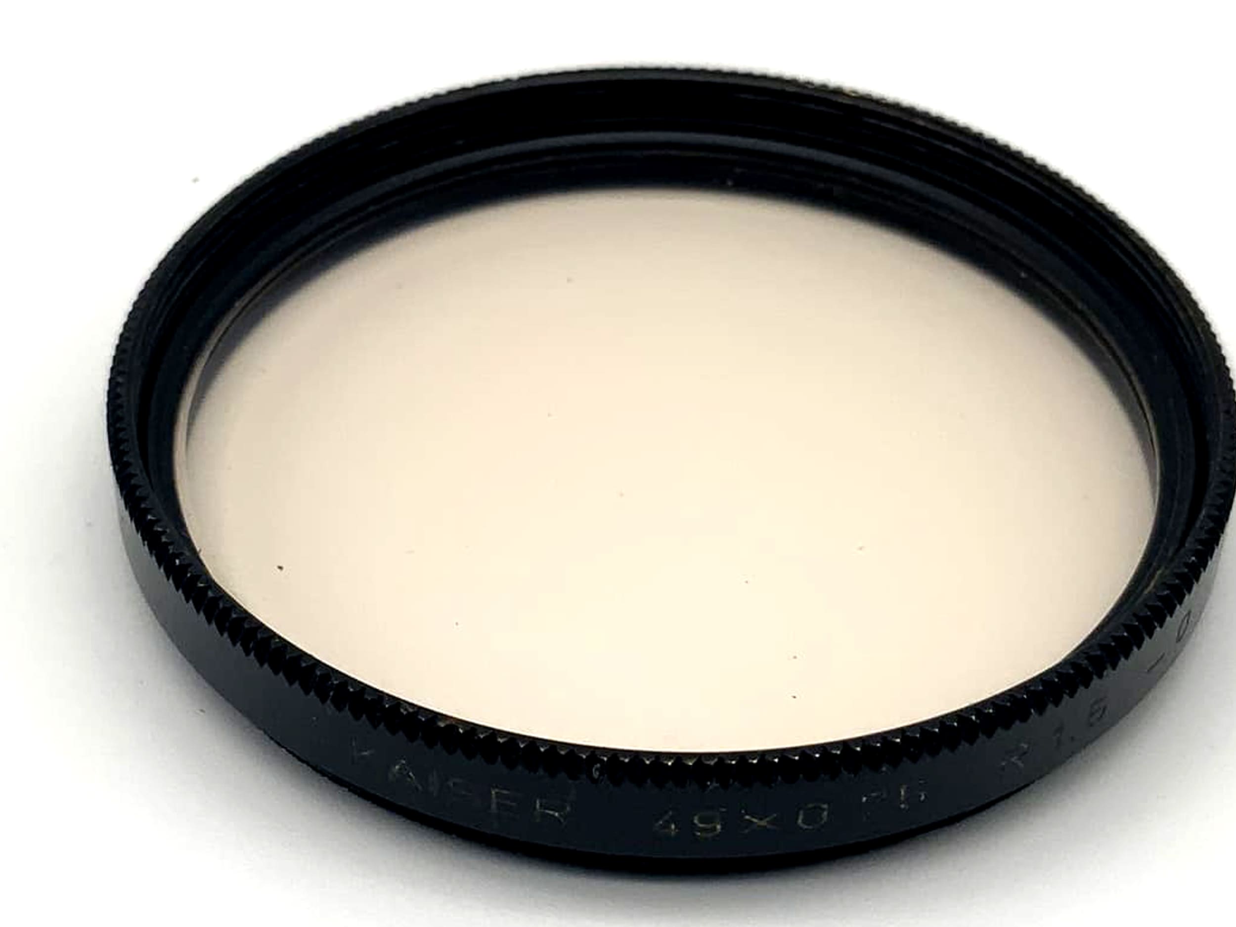 Filtre Kaiser Skylight 49 mm, 49 x 0,75 R 1,5 -0, filetage circulaire