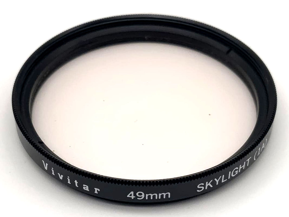 Vivitar Skylight 49mm Filter (1A) Circular Filter Thread