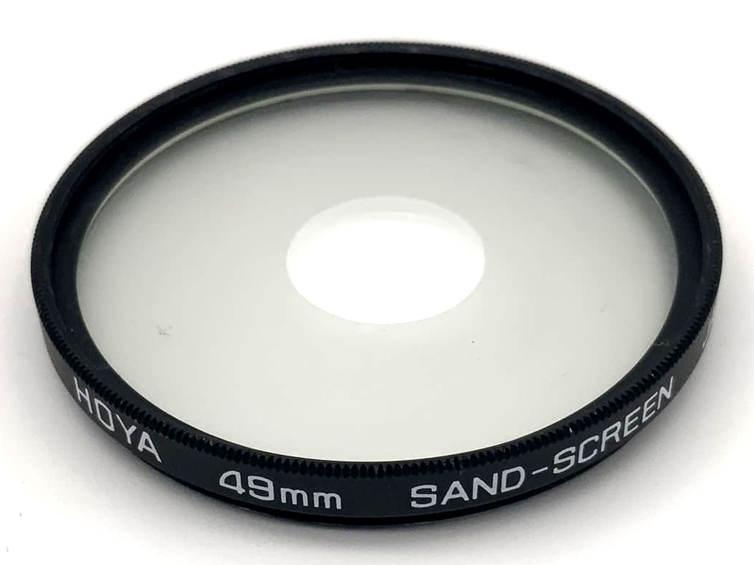 Filtre Hoya Sand Spot 49 mm, grille anti-sable, verre dépoli, filetage circulaire