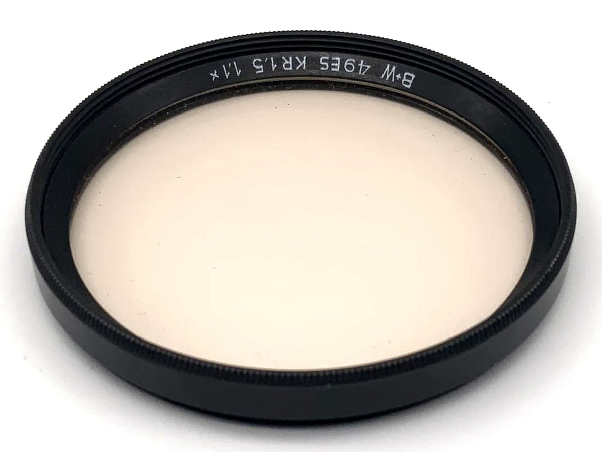 Filtre correcteur B+W KR 1.5 1.1x circulaire noir 49 mm