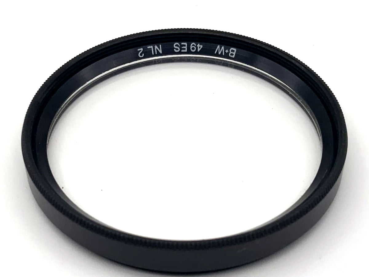 Objectif macro B+W 49 mm, filtre pour lentille macro NL2, filetage pour filtre circulaire