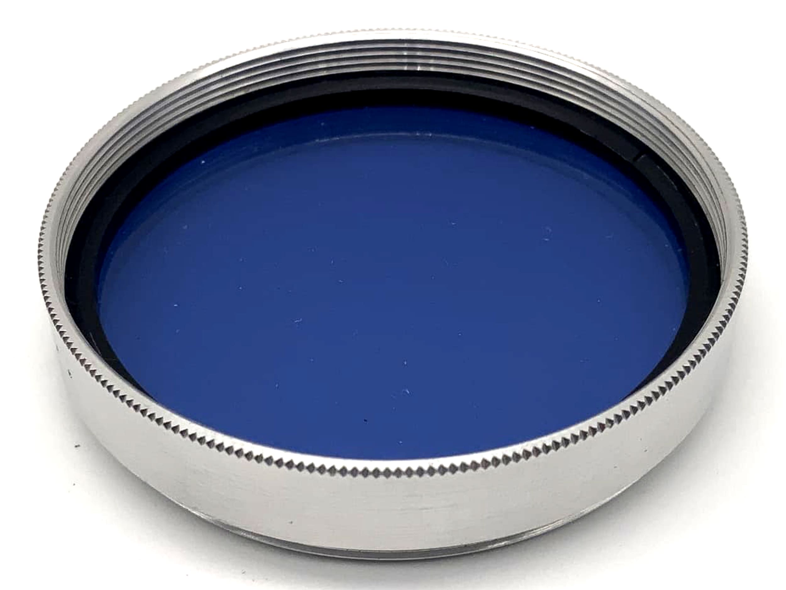 Filtre de couleur bleu Arnz 49 mm, circulaire, avec filetage pour filtre