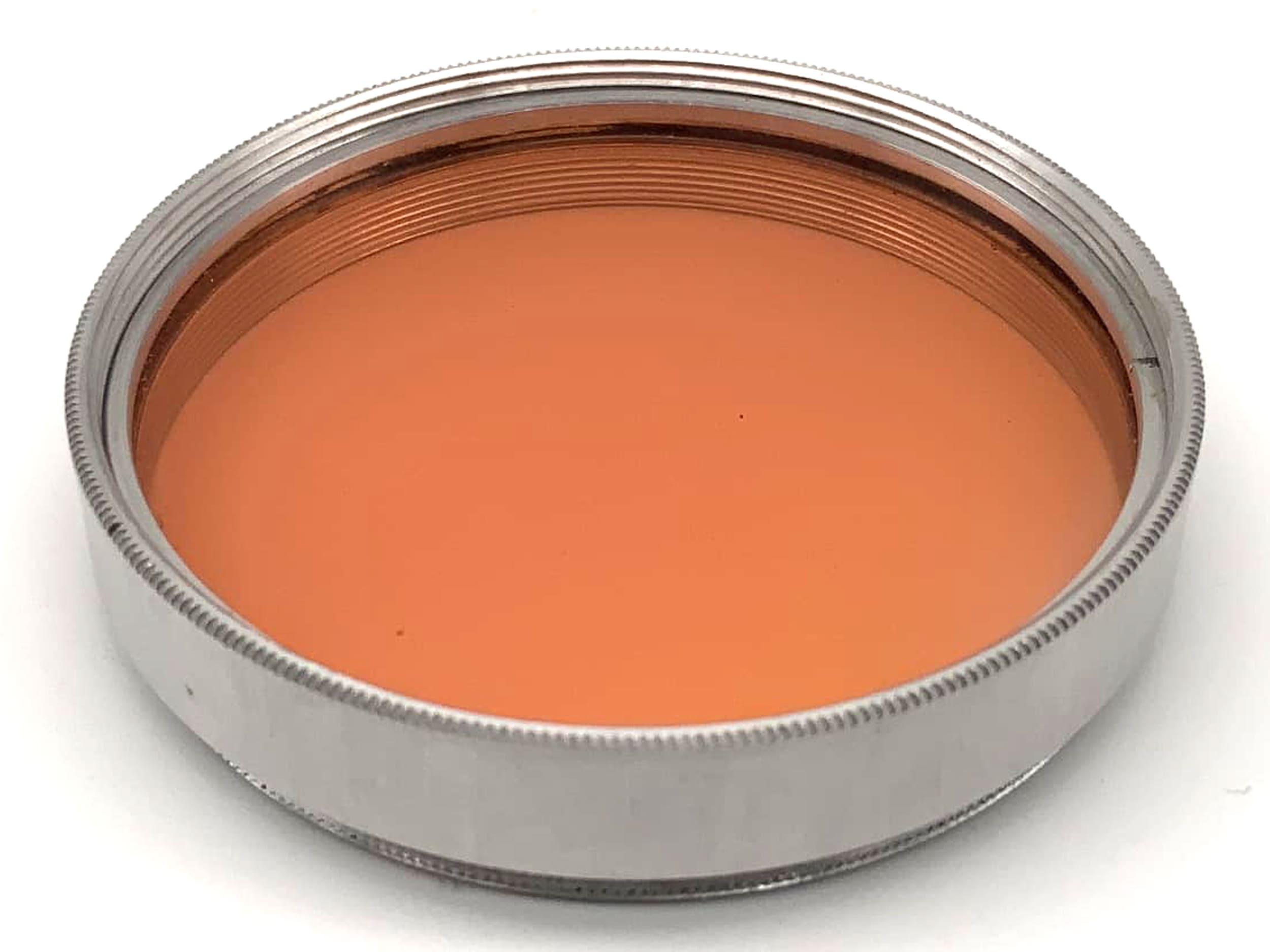 Filtre de couleur Arnz 49 mm, filtre orange clair circulaire, filetage