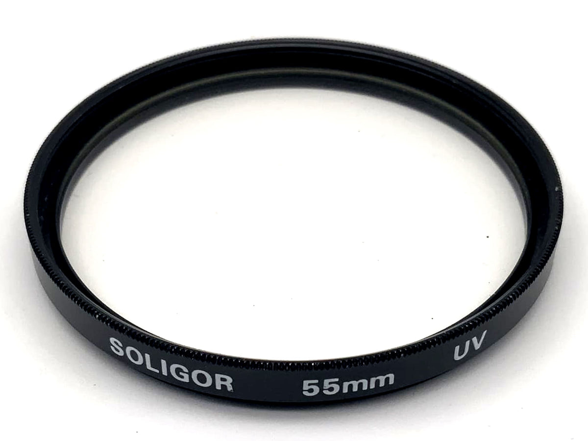 Filtre UV Soligor, filetage circulaire de 55 mm