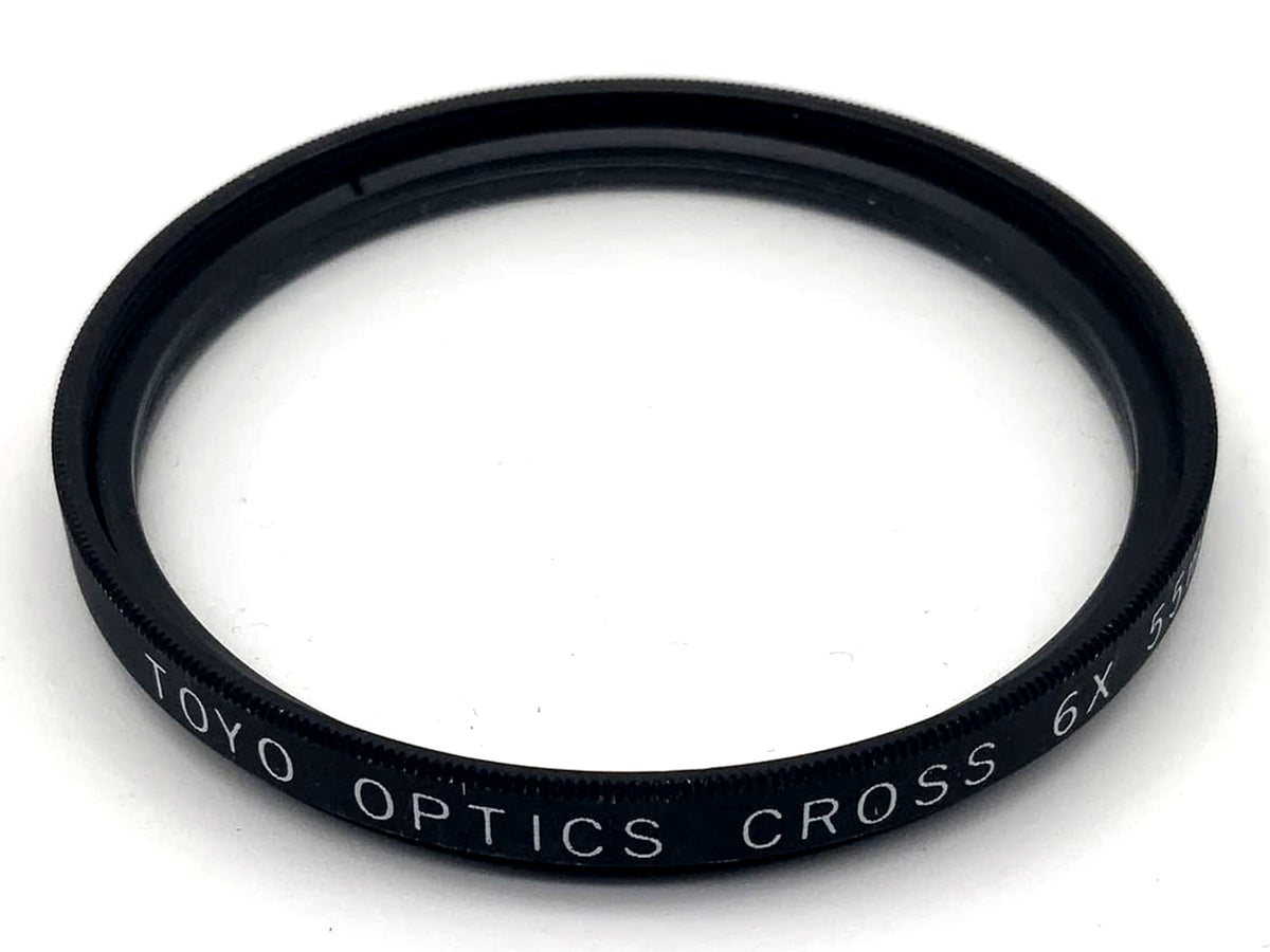 Filtre croisé Toyo Optics 55 mm, filetage circulaire 6x