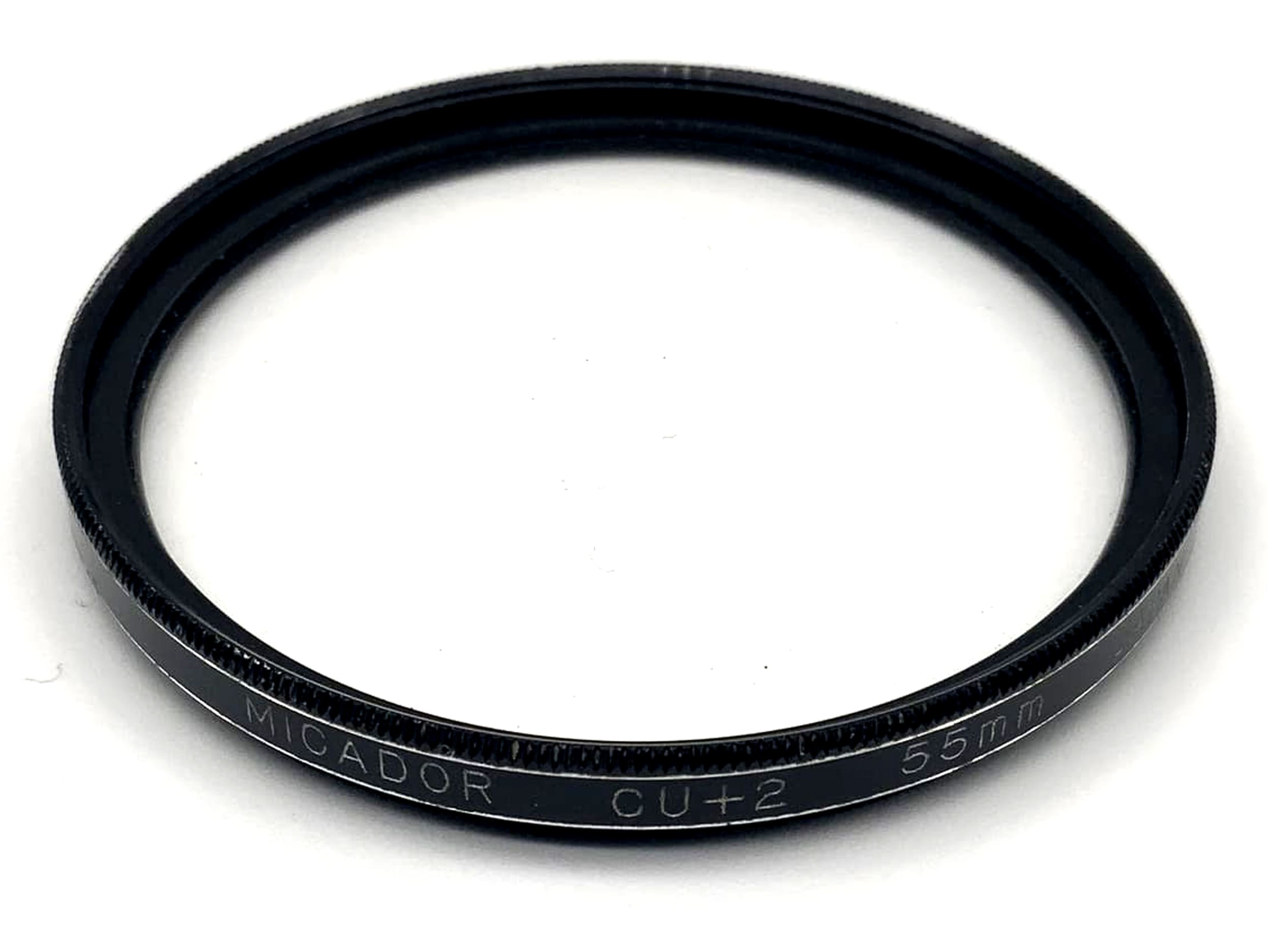 Filtre pour objectif macro Micador 55 mm, objectif macro CU +2, filetage pour filtre macro