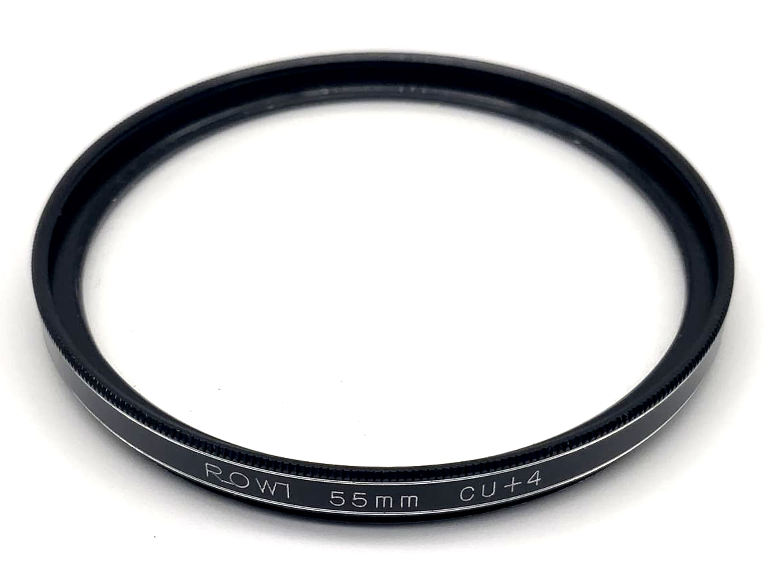 Objectif macro Rowi 55 mm, filtre pour objectif macro CU +4, filetage pour filtre macro