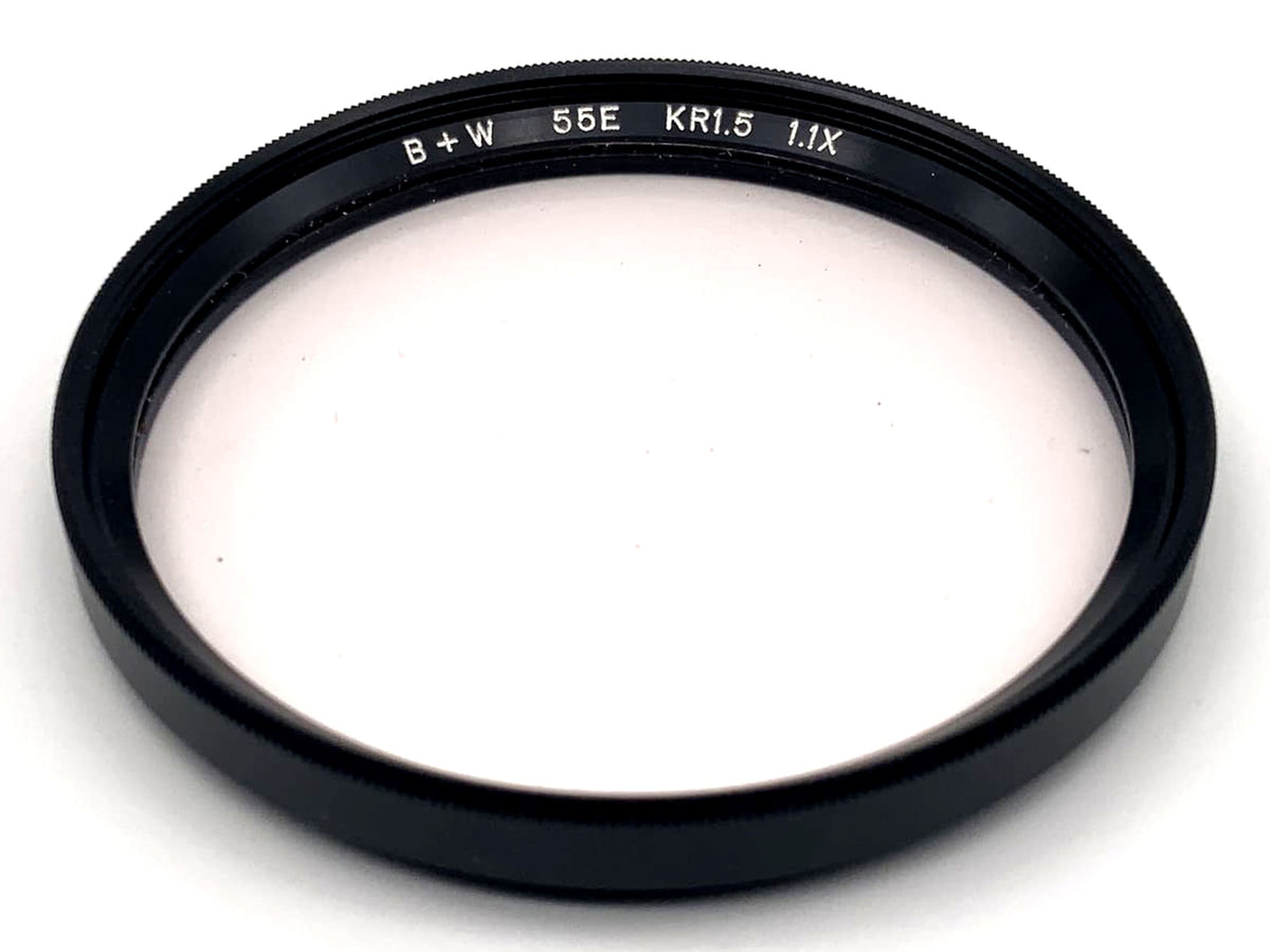 Filtre correcteur B+W 55E KR 1.5 1.1x, filetage circulaire 55 mm