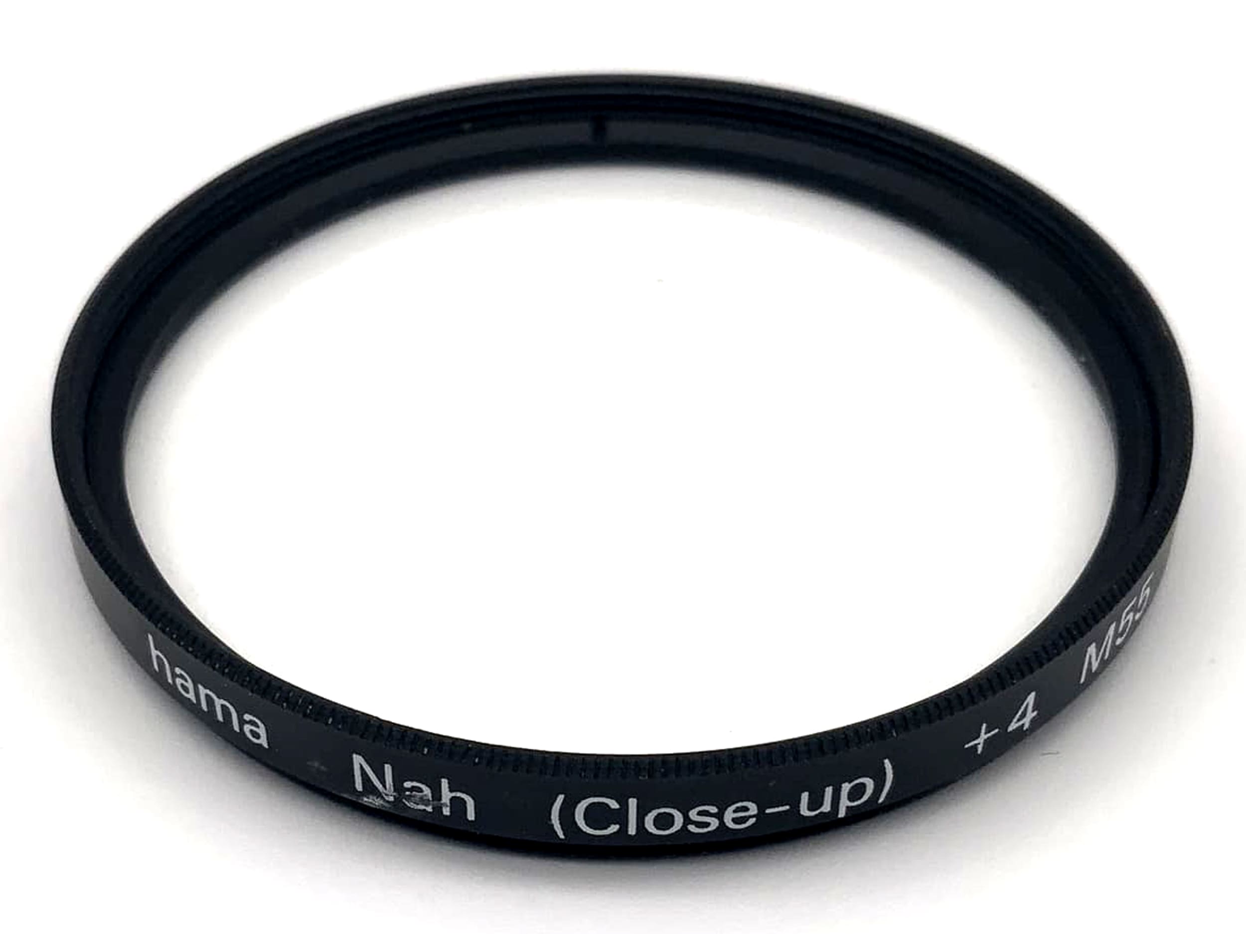 Objectif macro Hama 55 mm, filtre +4 (XXII), filetage circulaire