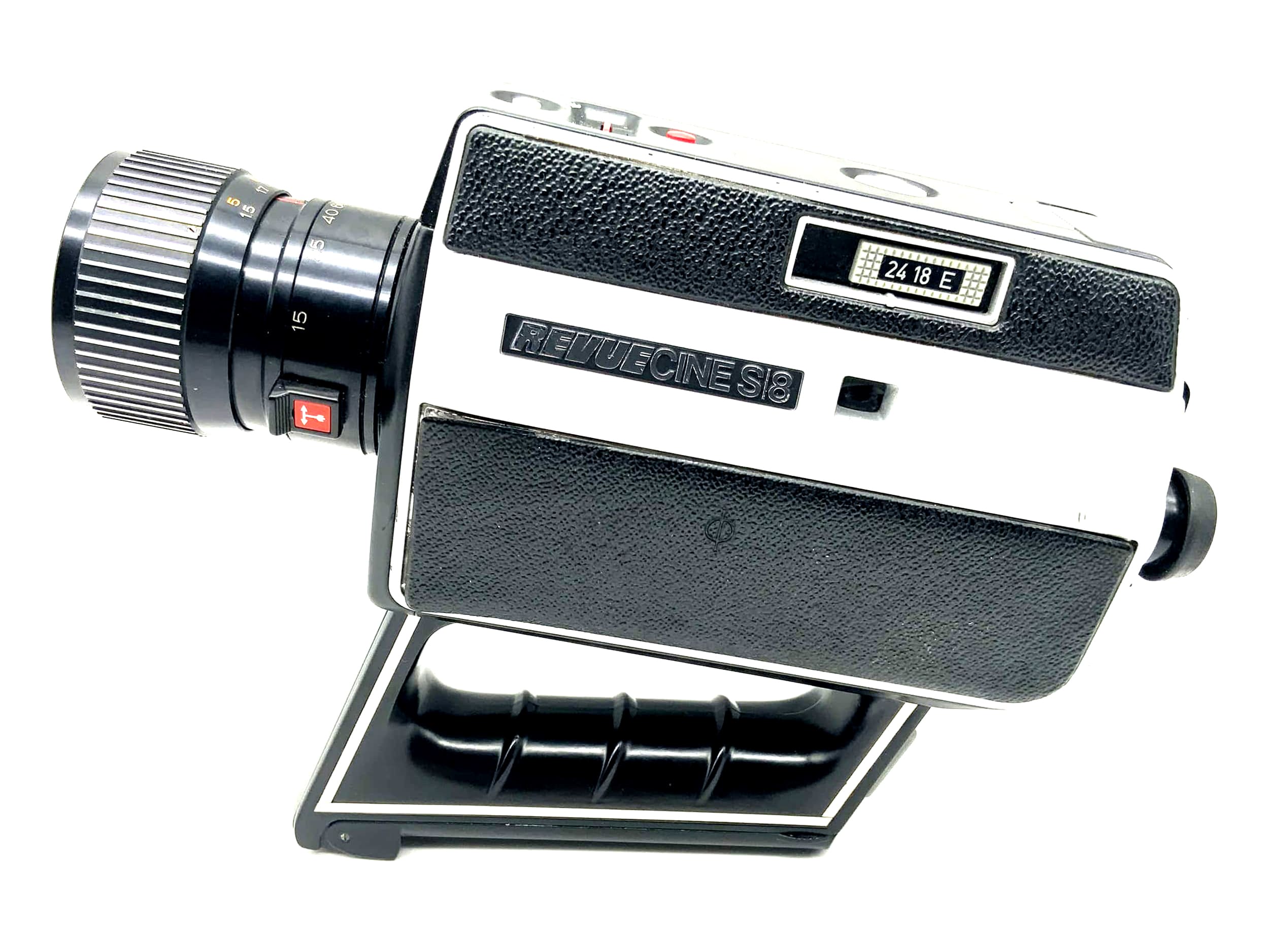 Caméra cinéma Revue Cine S8 avec objectif Revue Reflex 1.8/7.5-60 Super 8
