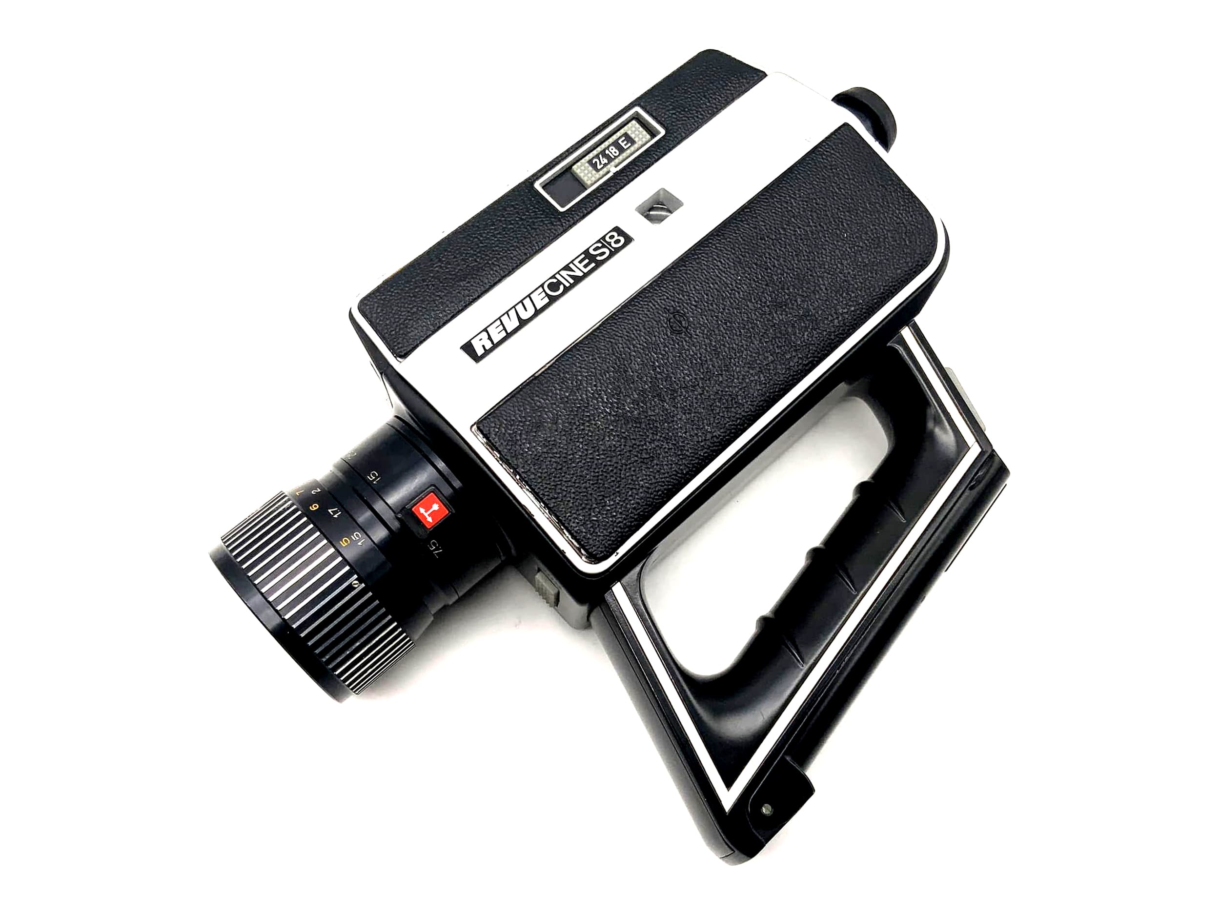 Caméra cinéma Revue Cine S8 avec objectif Revue Reflex 1.8/7.5-60 Super 8