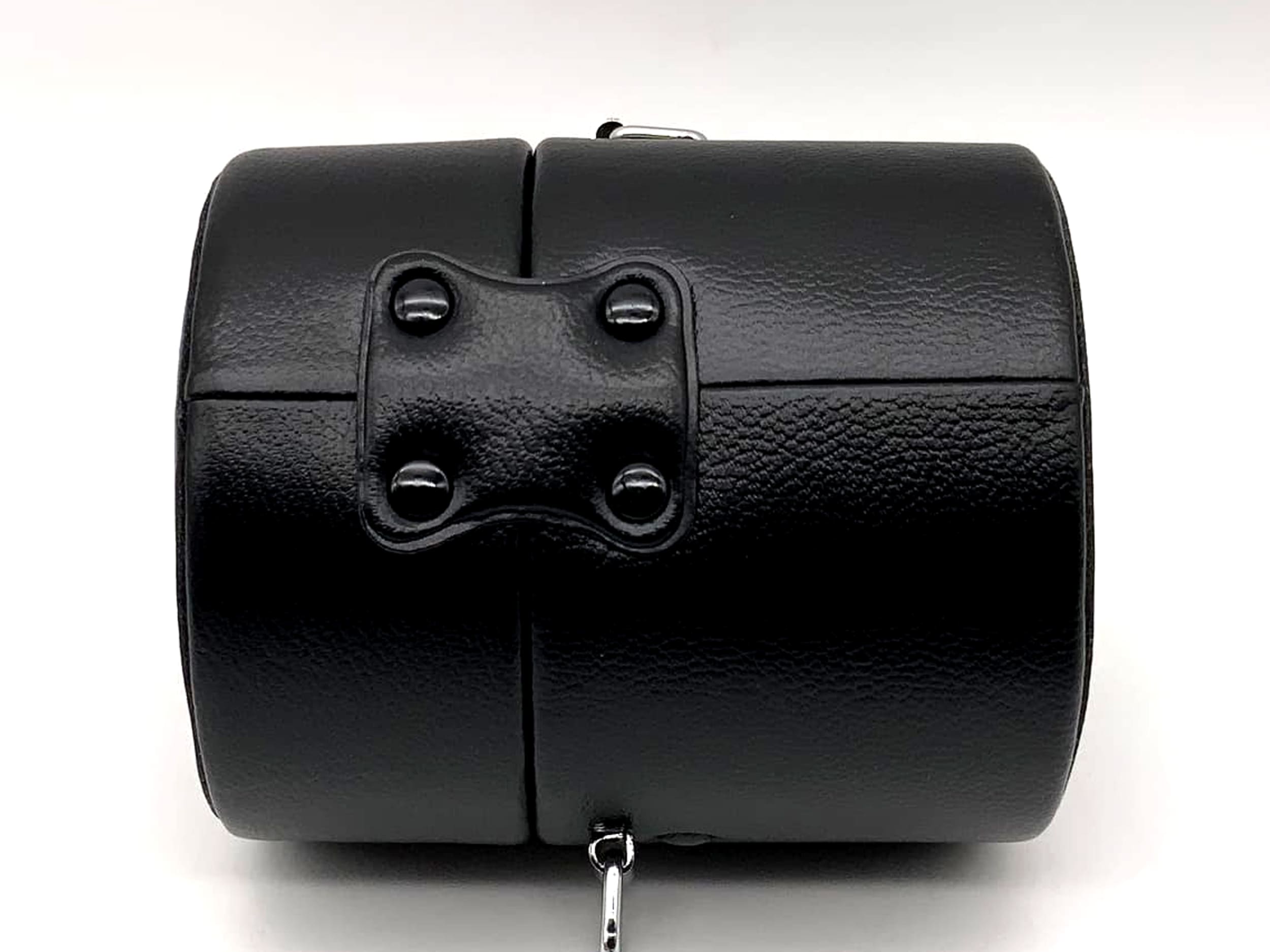 Étui rigide noir pour objectif Pentax HA-90B (compatible avec les objectifs SMC Pentax).