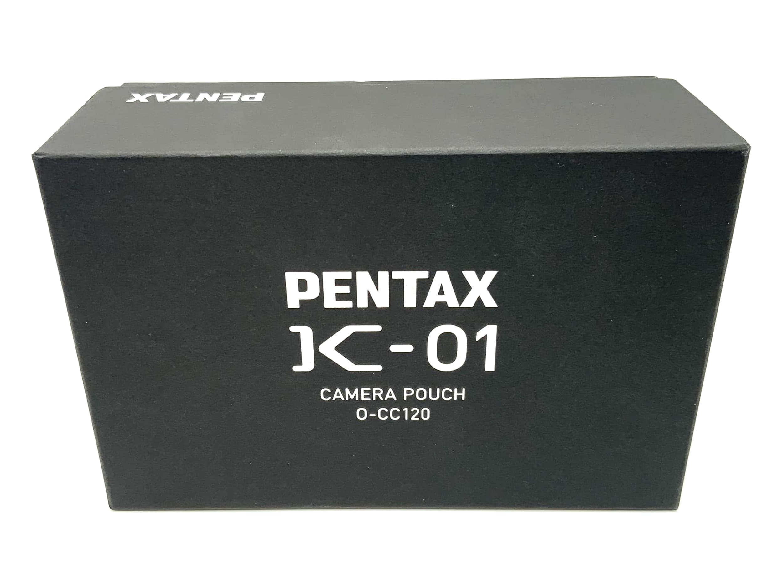 Étui noir Pentax O-CC120 pour appareil photo Pentax K-01, dans son emballage d'origine