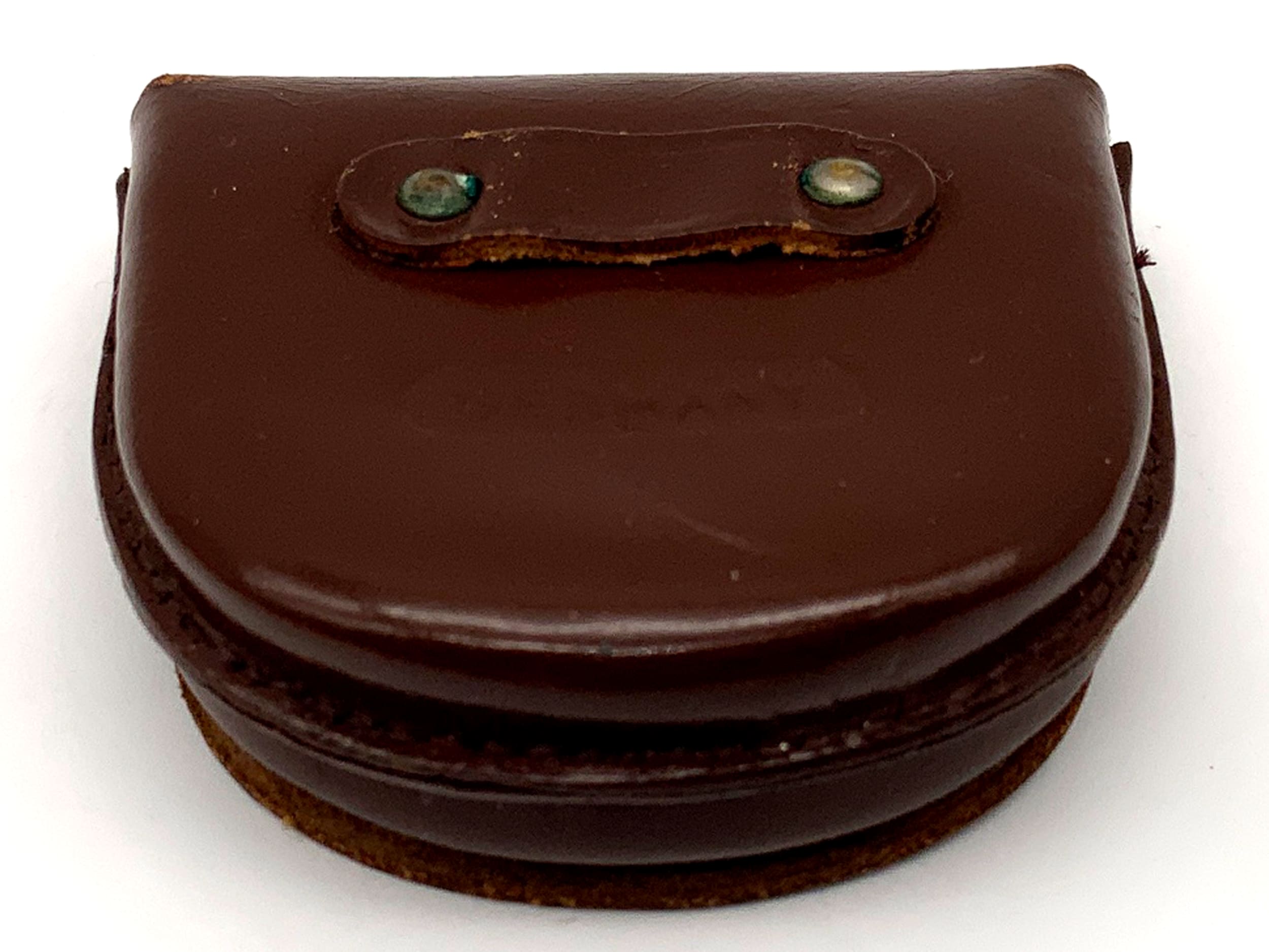 Sac Rollei marron pour filtre à baïonnette III / Bay 3, sac en cuir Rollei F&amp;H