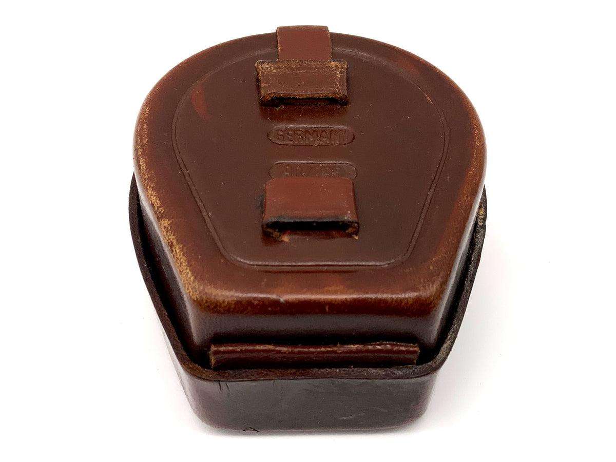 Étui en cuir Voigtländer 90/095 marron pour pare-soleil/filtre 32 mm