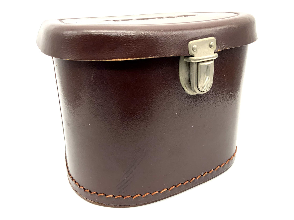 Étui rigide en cuir marron Voigtländer 90/088 pour Skoparex 3,4/35 mm