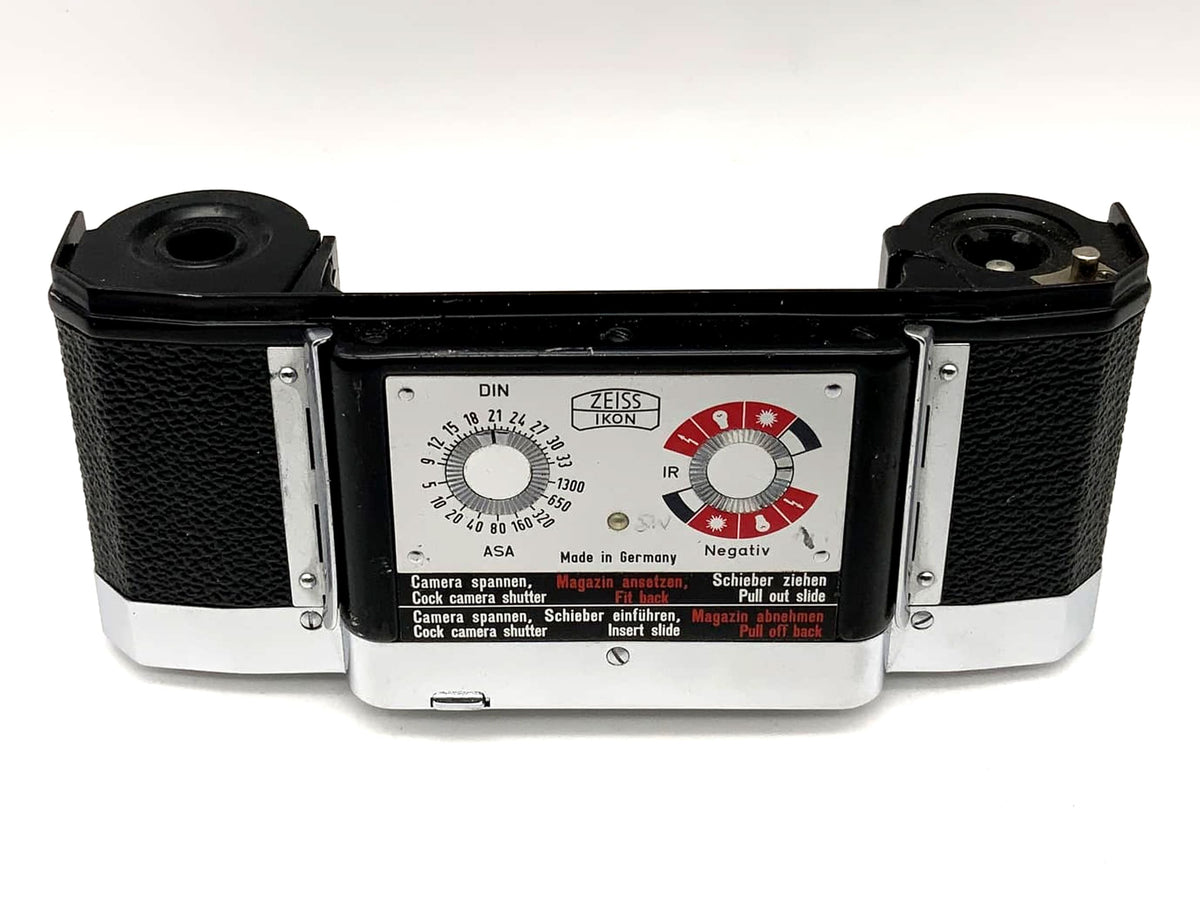 Zeiss Ikon interchangeable magazine 200302 Chrome backplate for Contaflex