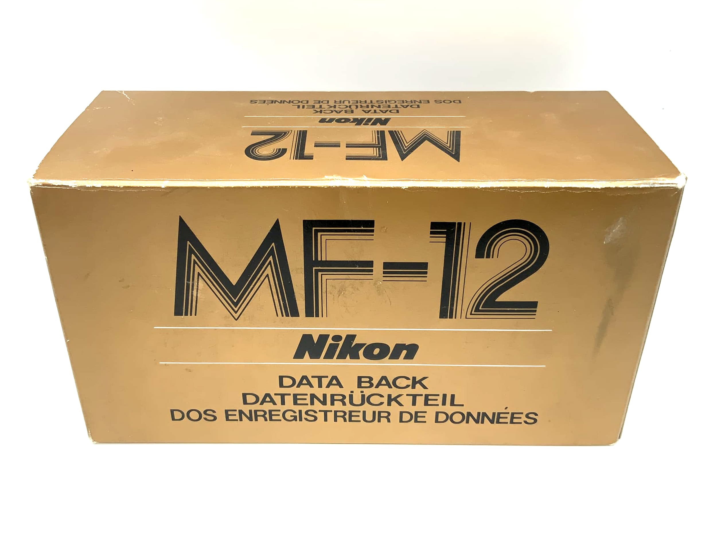 Dos Nikon Databack MF-12 pour Nikon FE, FE2, FM dans son emballage d'origine