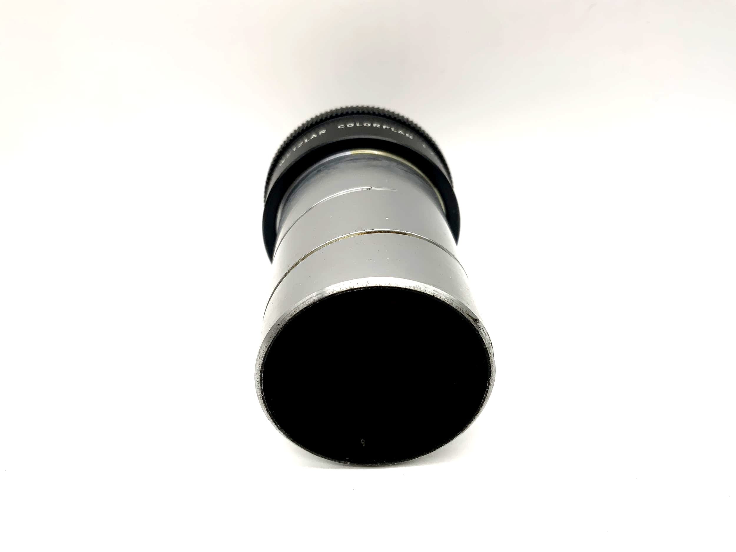 Objectif de projecteur Leitz Wetzlar 90 mm 1:2,5, objectif d'appareil photo Colorplan (engrenage à vis sans fin)