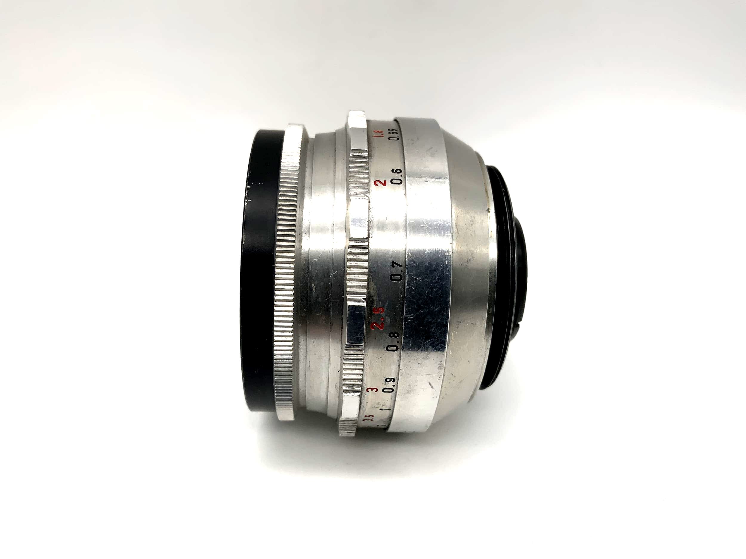 Objectif Meyer Optik Görlitz 35 mm 1:4,5 rouge V Primagon (M42)