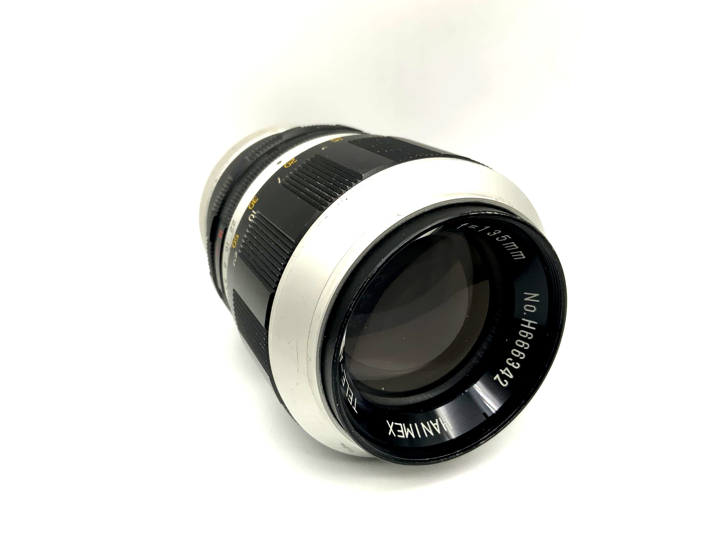 Hanimex 135mm 1:3.5 Telephoto Auto Camera Lens (M42)