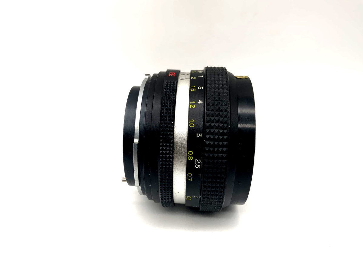 Objectif Petri 35 mm 1:2.8 CC Petri EE pour caméra de voiture (baïonnette Petri)
