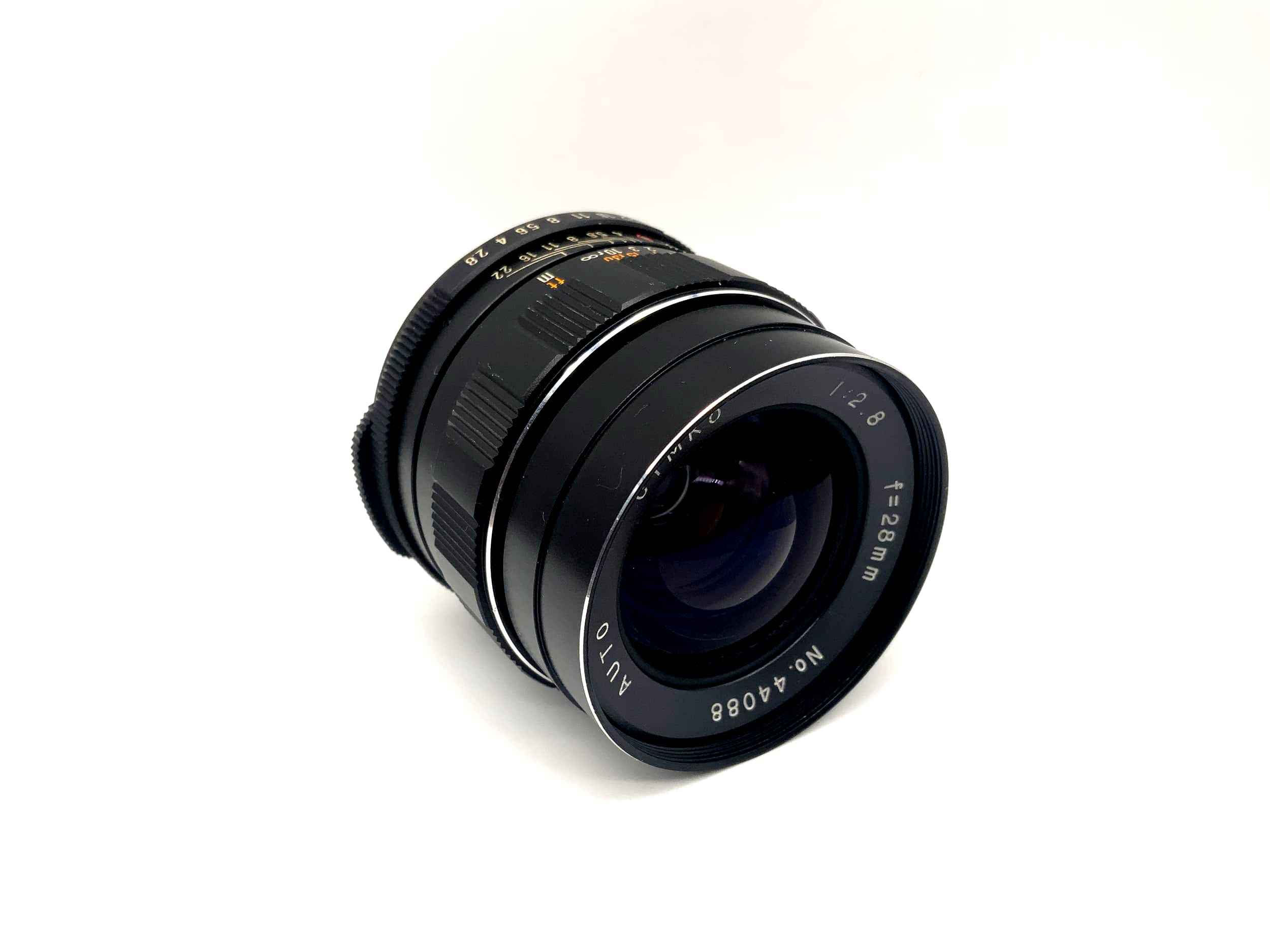 Cimko 28mm 1:2.8 Lens Auto Camera Lens (M42)