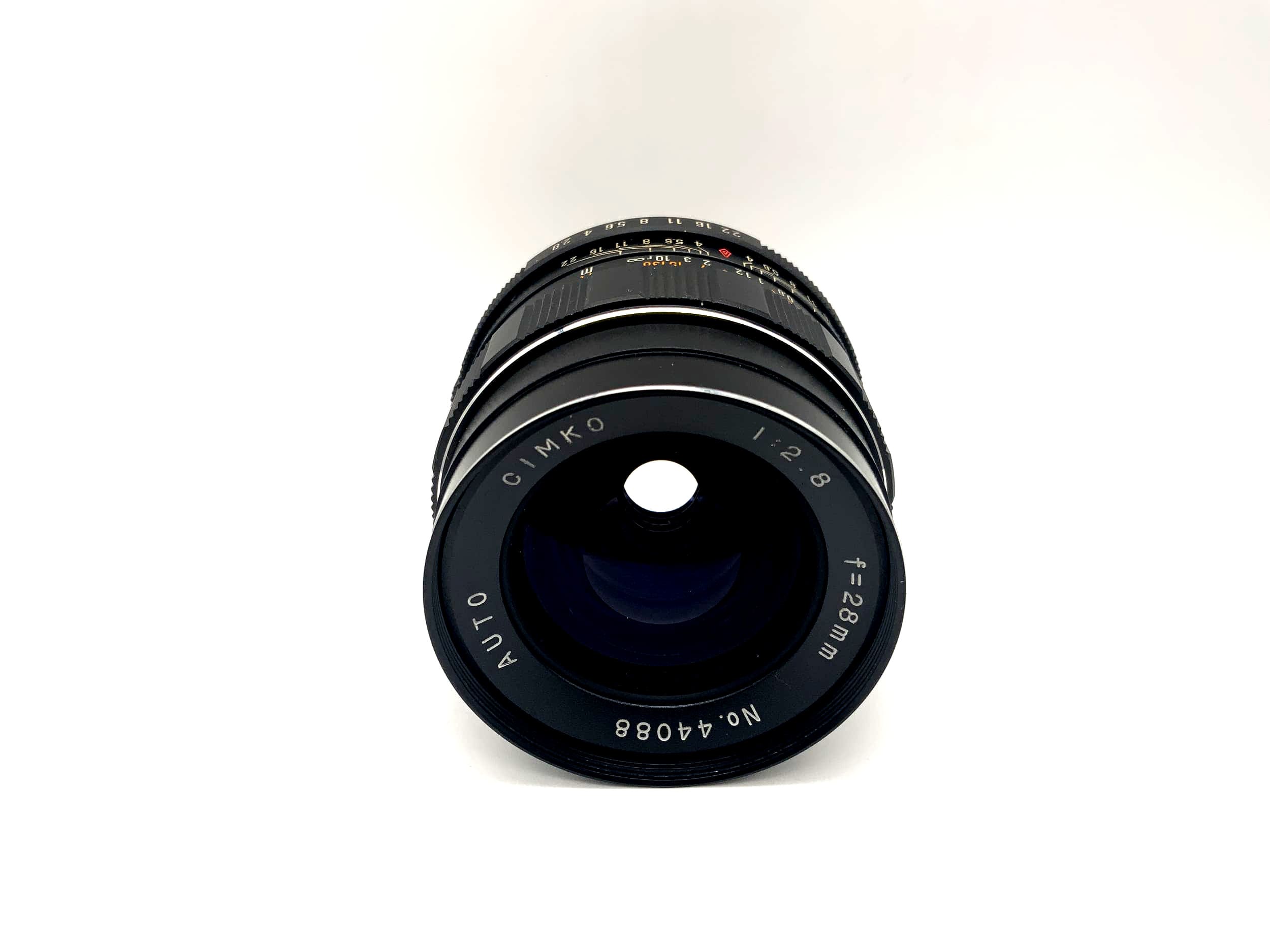 Cimko 28mm 1:2.8 Lens Auto Camera Lens (M42)