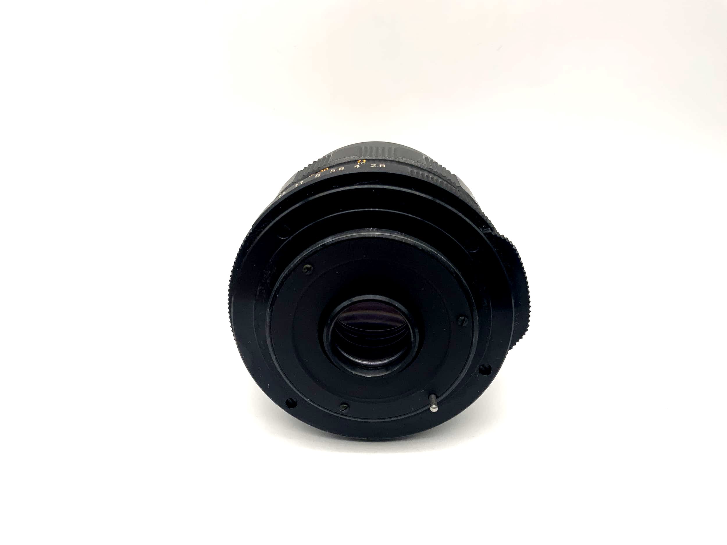 Objectif Cimko 28 mm 1:2.8 pour appareil photo automatique (M42)
