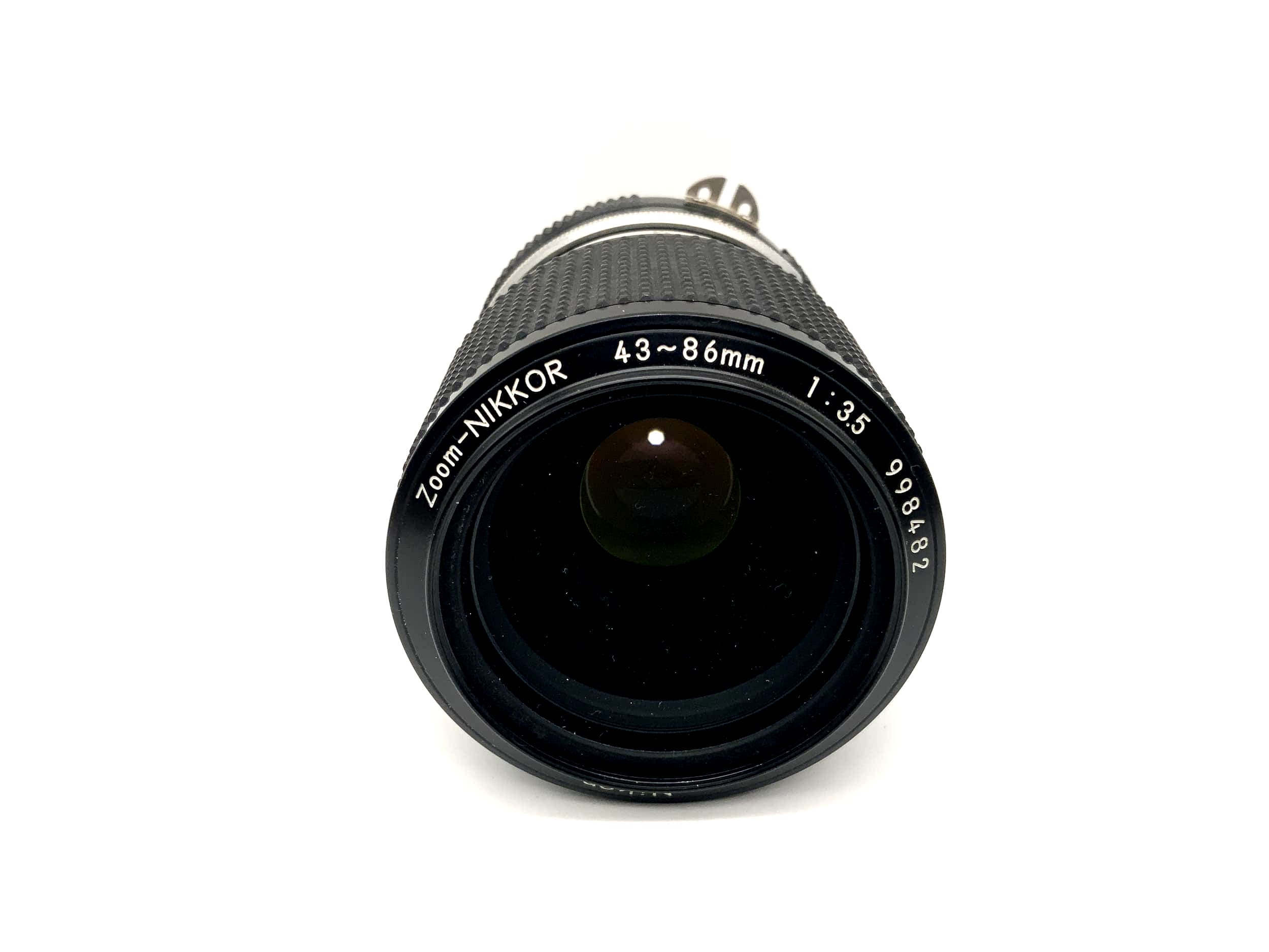 Nikon 43-86mm 1:3.5 Lens Zoom-Nikkor Camera Camera Lens (Nikon F)