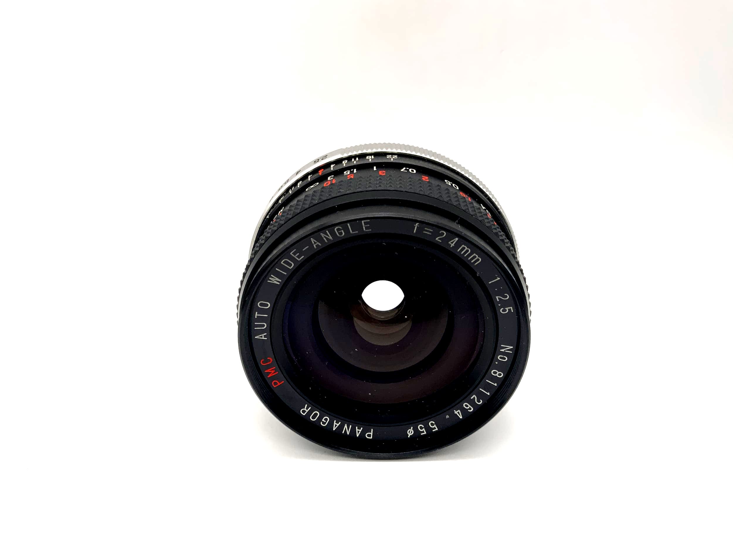 Panagor 24mm 1:2.5 Lens PMC Auto Wide Angle Camera Lens (Yashica/Contax)