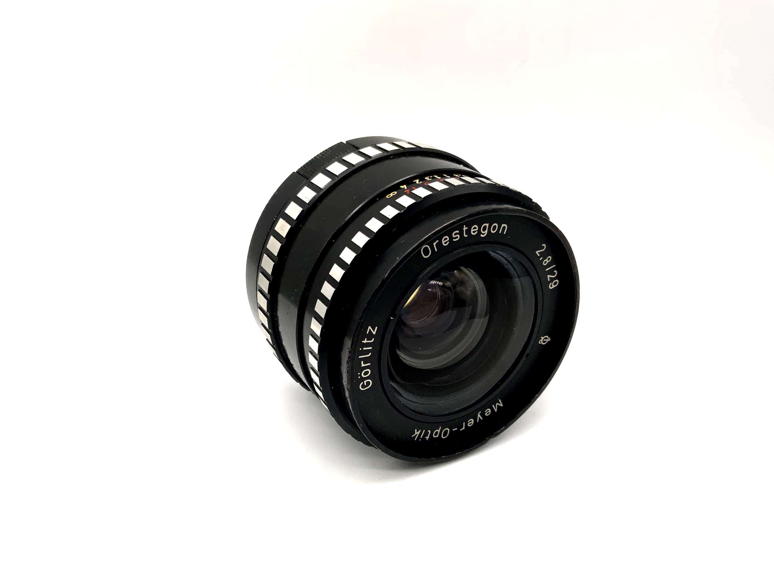 Meyer Optik Görlitz 29mm 1:2.8 lens Orestegon Zebra camera lens (M42)