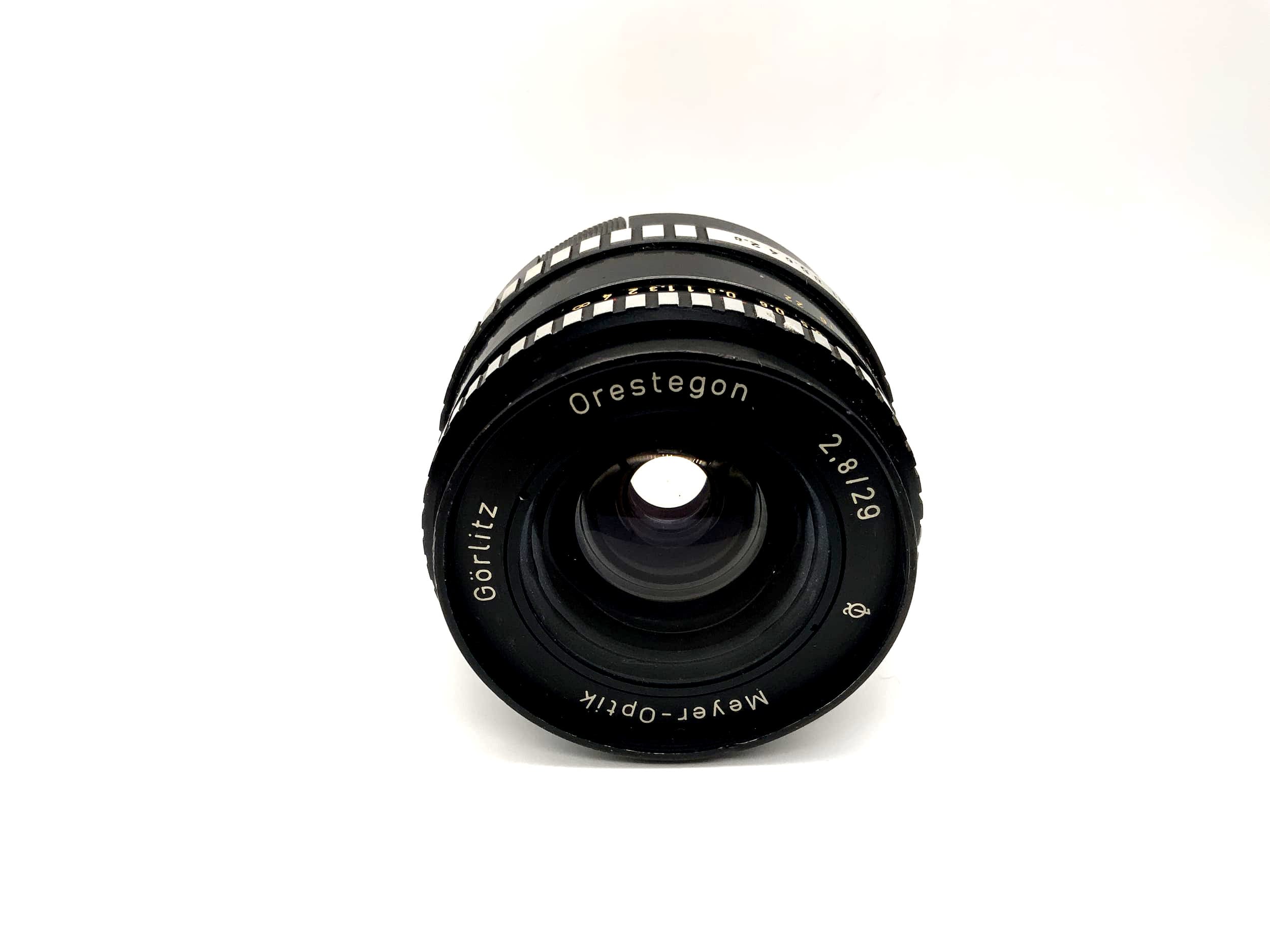 Meyer Optik Görlitz 29mm 1:2.8 lens Orestegon Zebra camera lens (M42)