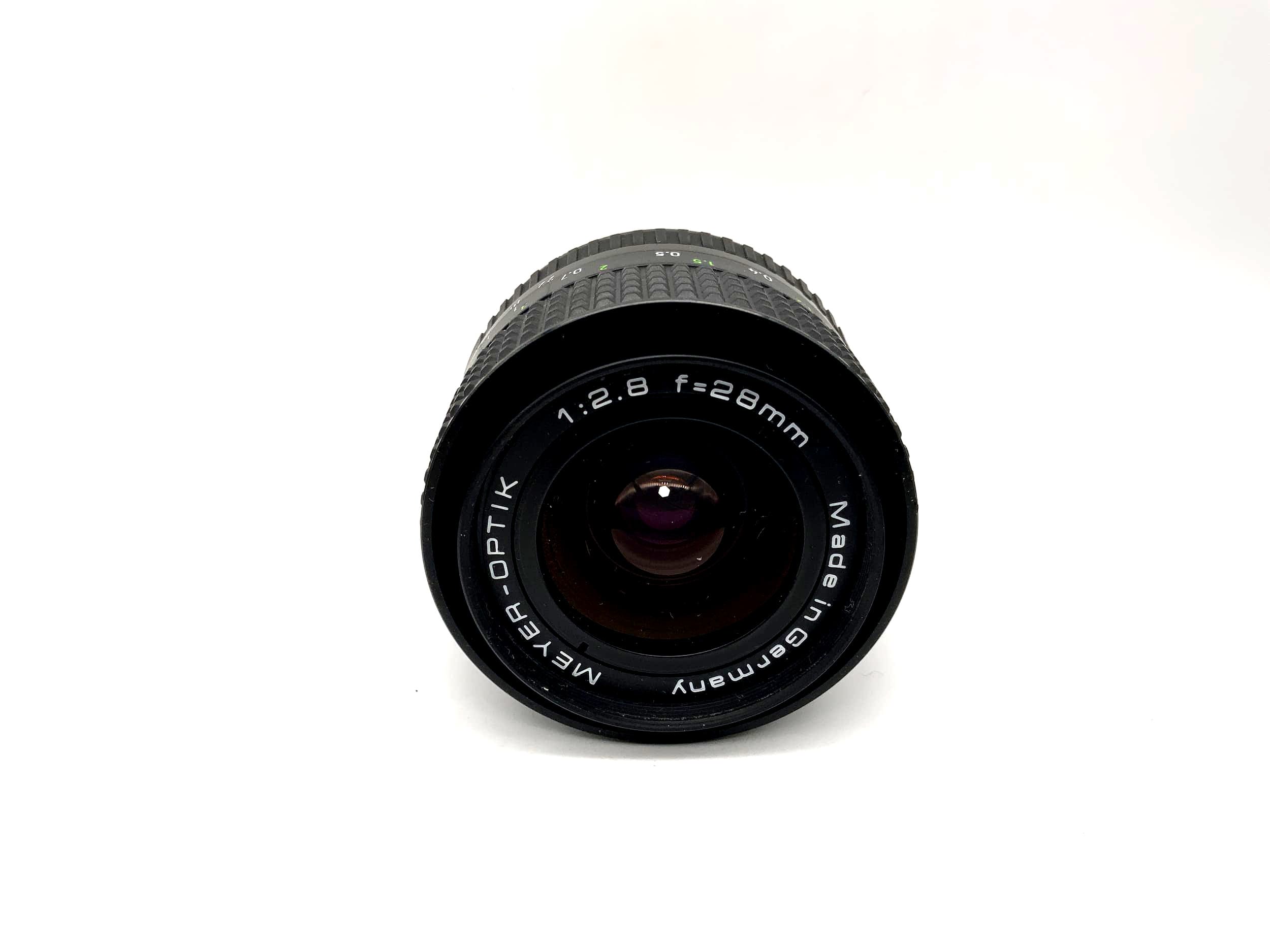 Meyer Optik Görlitz 28mm 1:2.8 Lens Prototype Rare Lens (Praktica B)