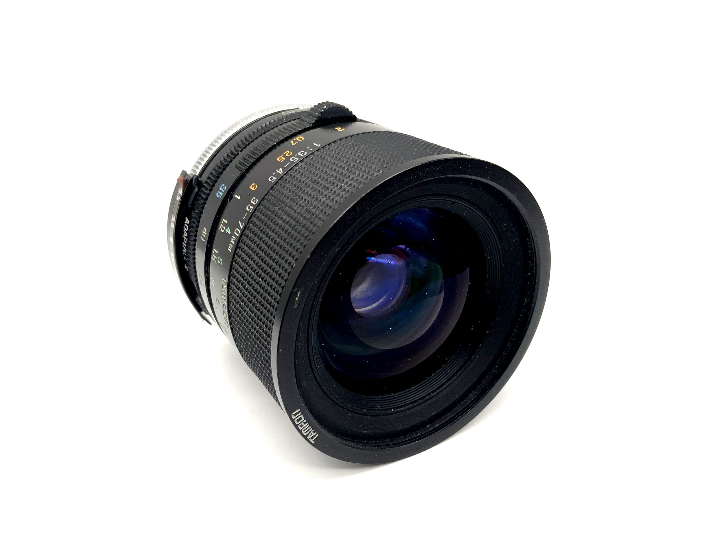 Tamron 35-70mm 1:3.5-4.5 Lens Adaptall 2 CF Macro BBAR MC Lens (Rollei QBM)