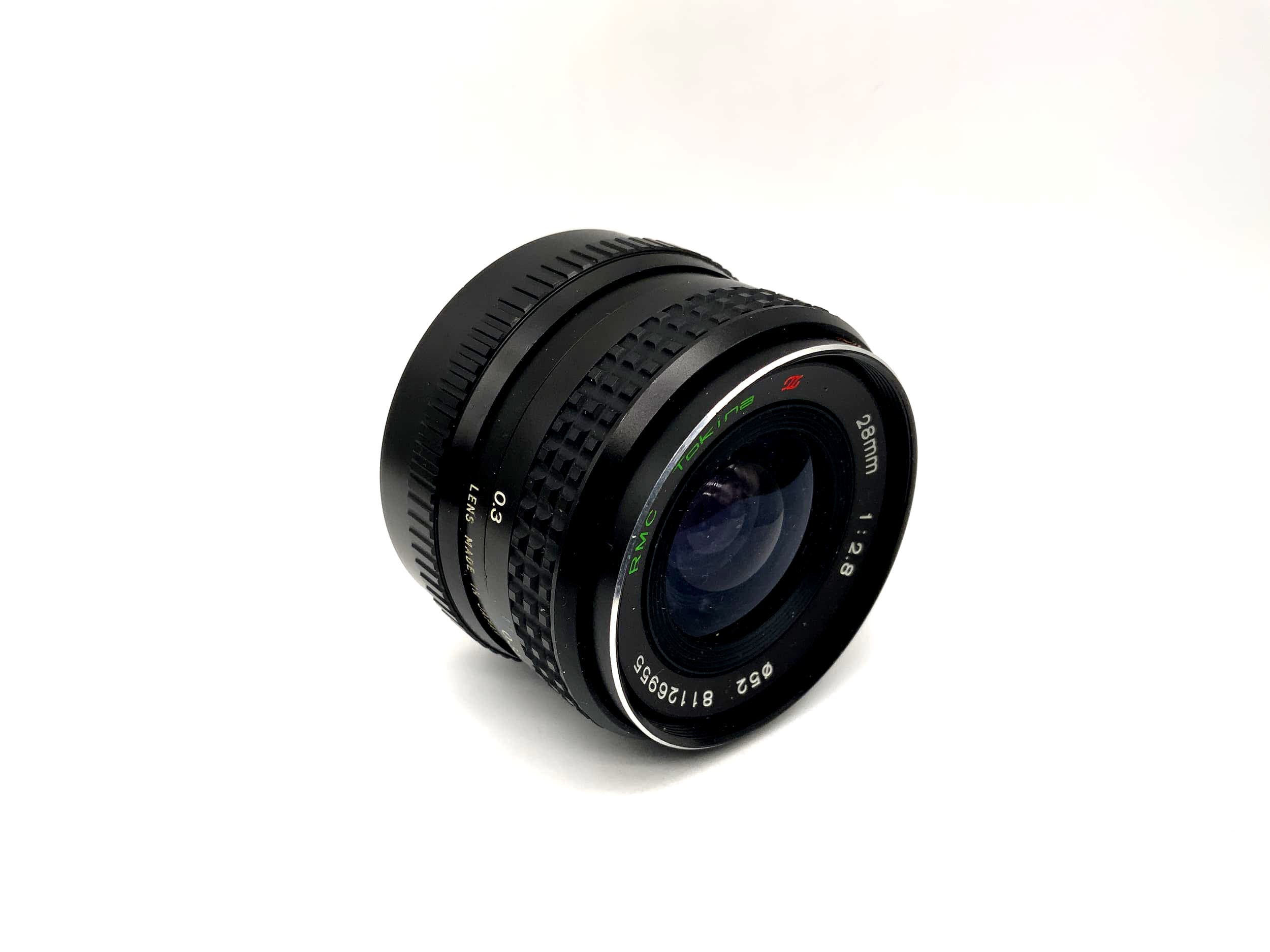 Tokina 28mm 1:2.8 Lens RMC Camera Camera Lens (Konica AR)