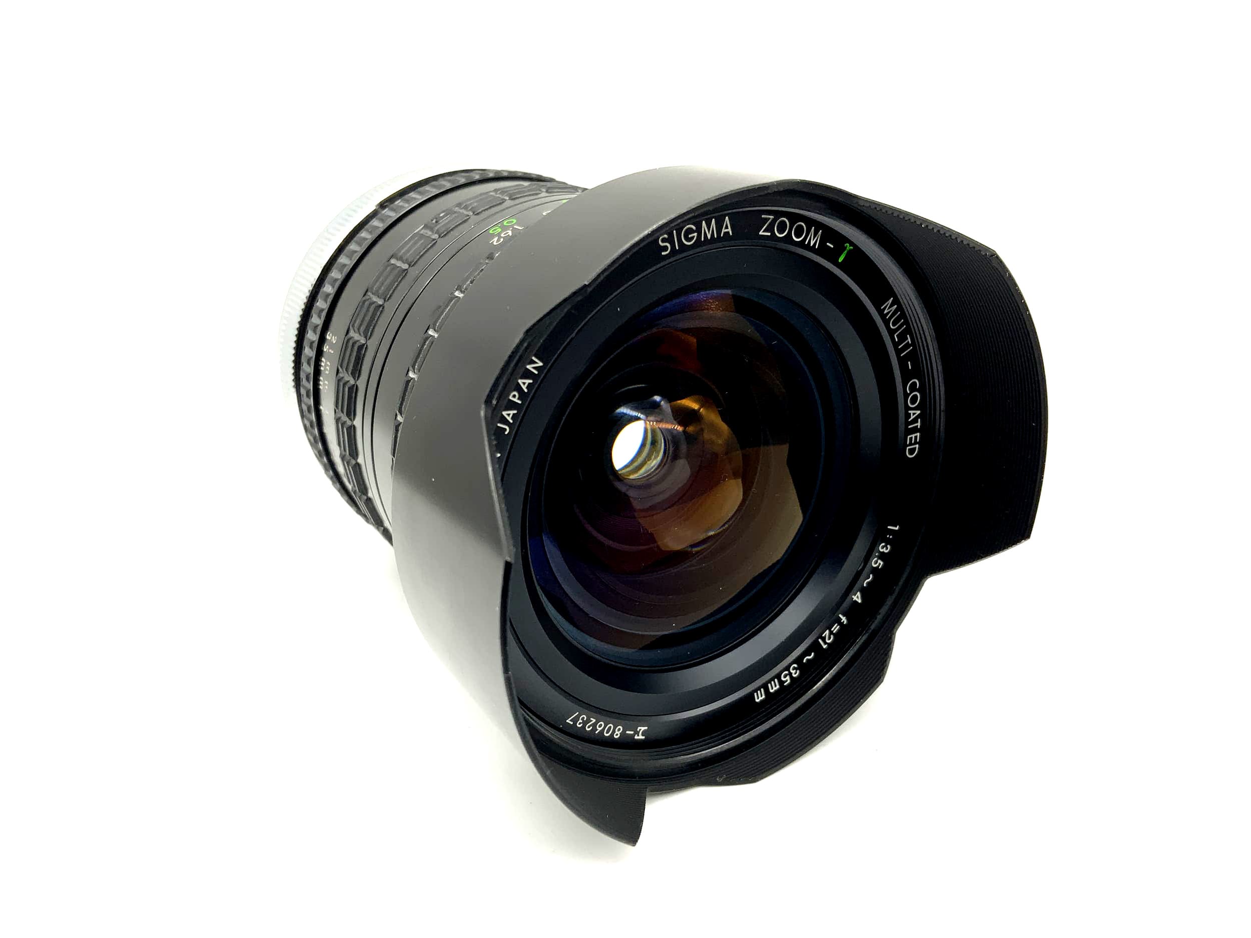 Sigma 21-35mm 1:3.5-4 Lens Zoom-T Multi Coated Camera Lens (Canon FD)