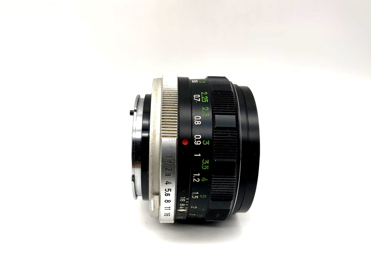 Objectif Minolta 55 mm 1:1.7 MC Rokkor-PF pour appareil photo (Minolta MD)