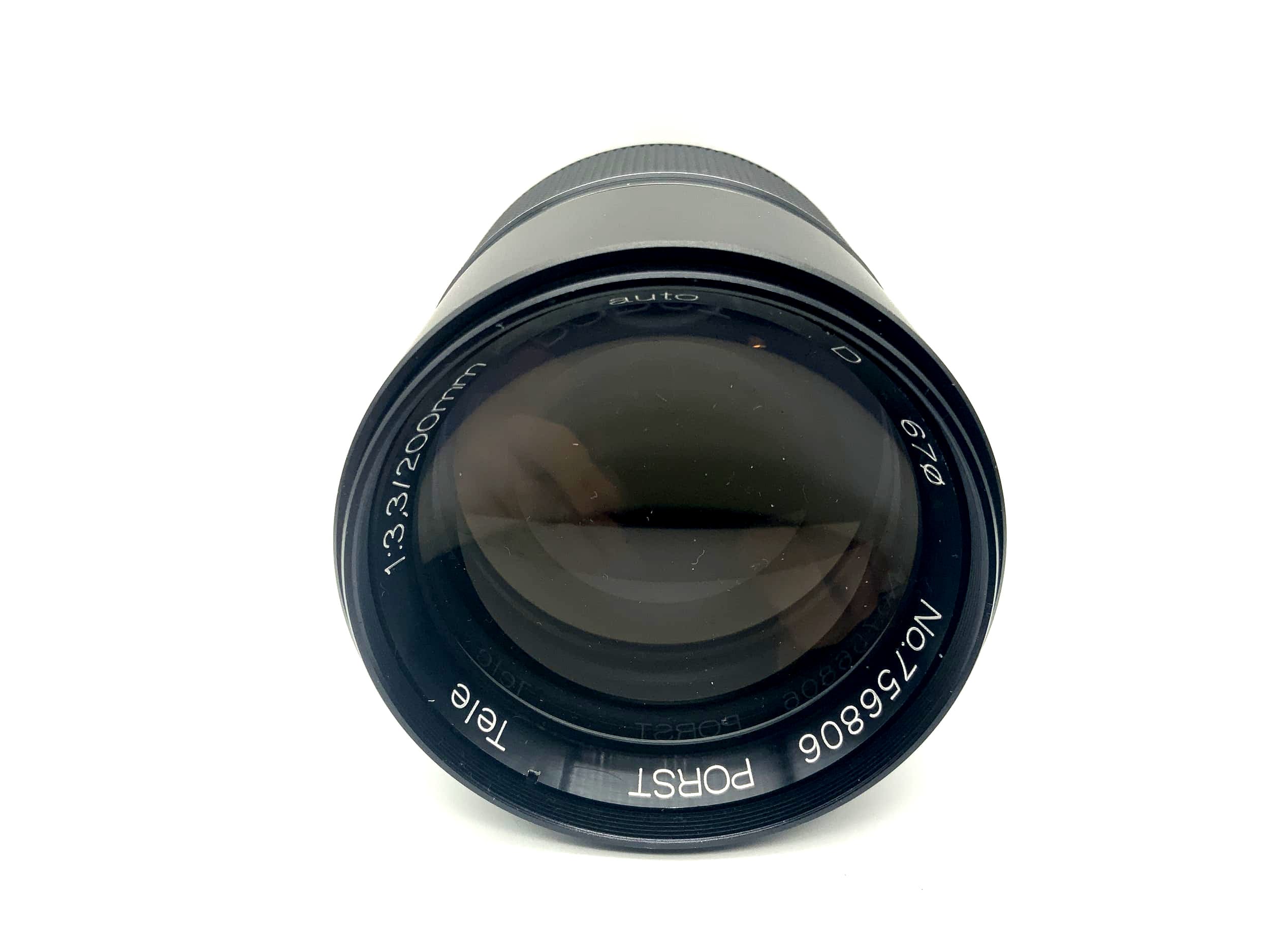 Porst 200mm 1:3.3 Telephoto Auto D Camera Lens (M42)
