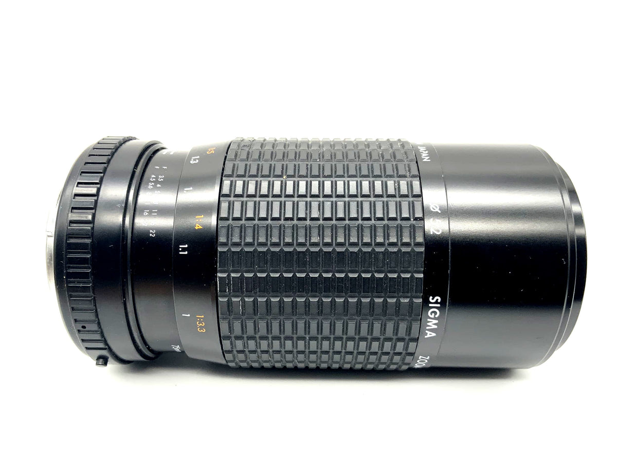 Objectif Sigma 75-210mm 1:3.5-4.5 Macro Zoom-K III multicouche (Pentax K)