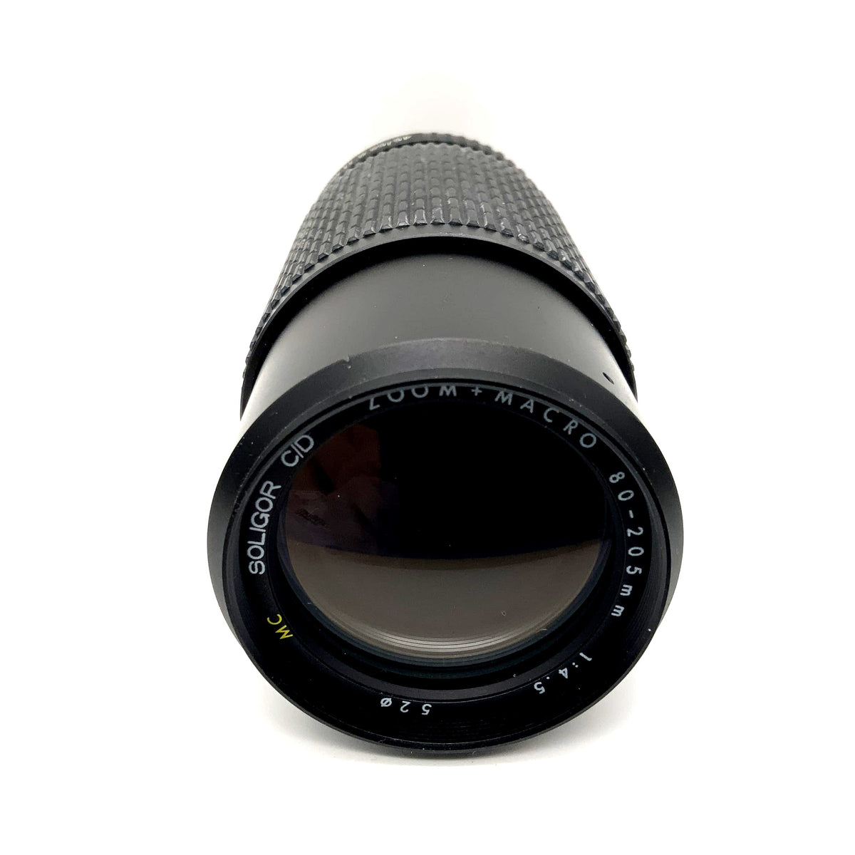Objectif Soligor 80-205mm 1:4.5 MC C/D Zoom+Macro pour appareil photo (Mamiya ZE)
