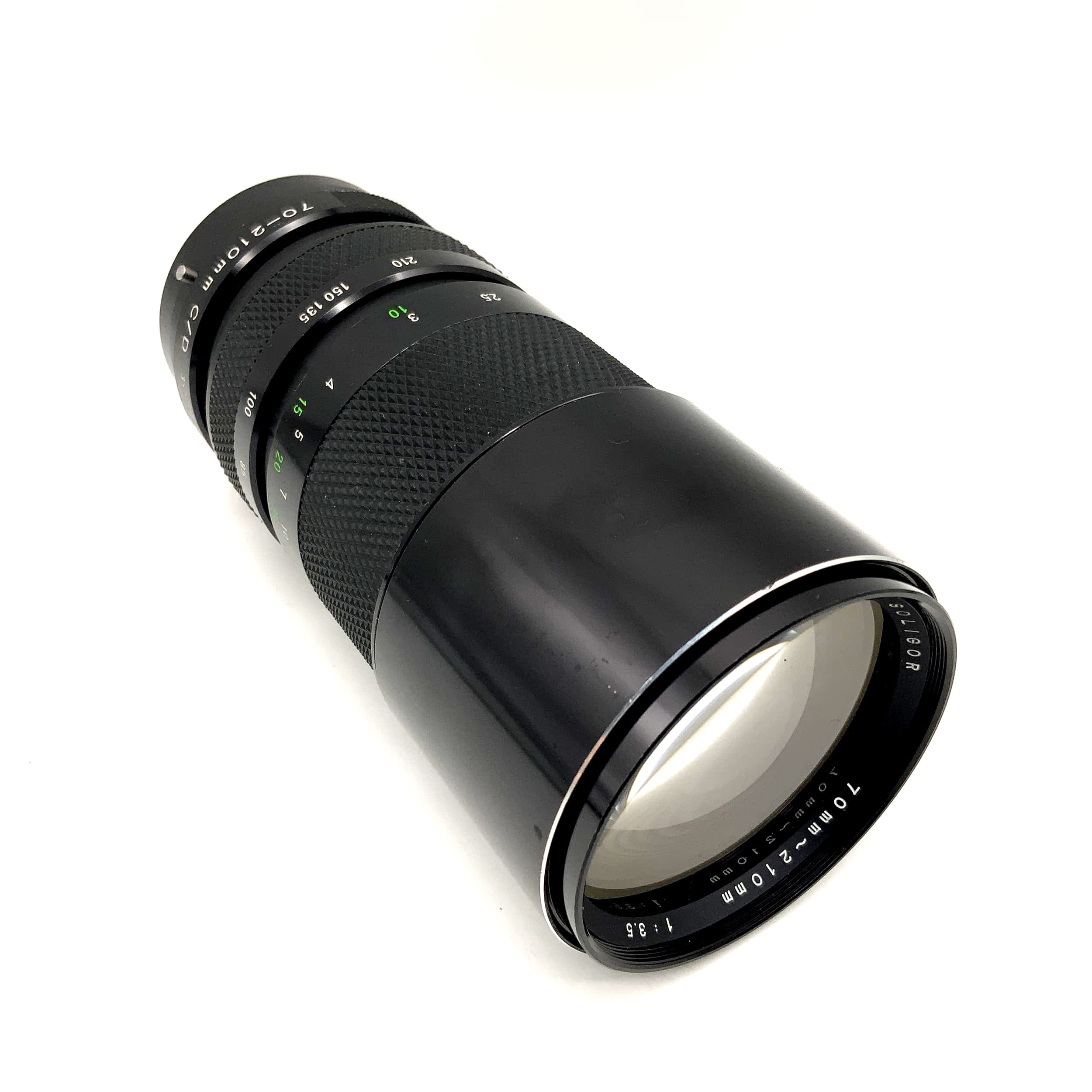 Soligor 70-210mm 1:3.5 Lens C/D Macro Camera Lens (Konica AR)